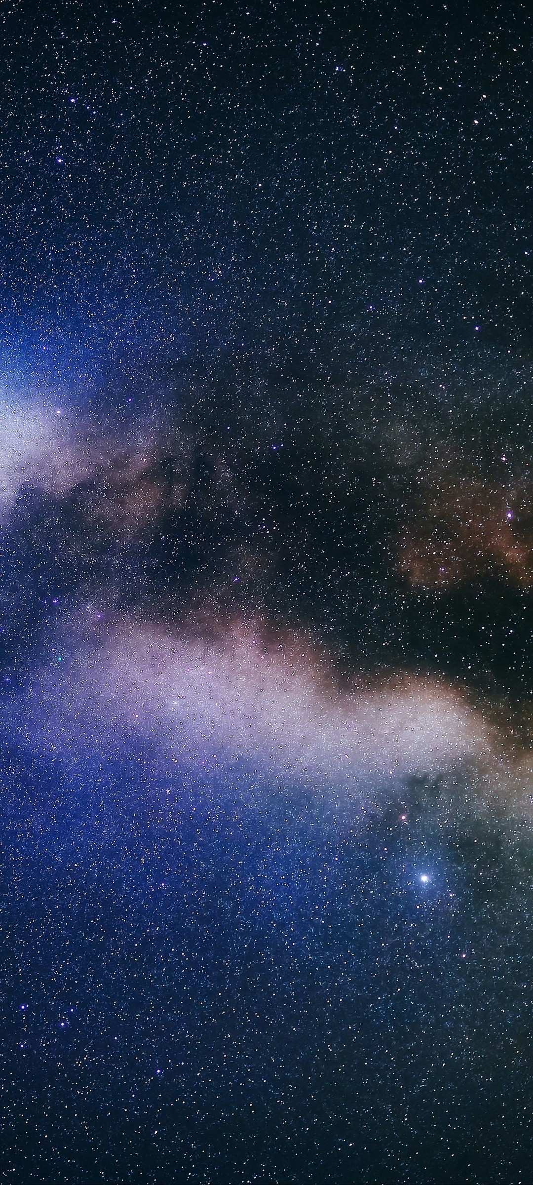 満天の銀河 Redmi Note 9s Androidスマホ壁紙 待ち受け スマラン