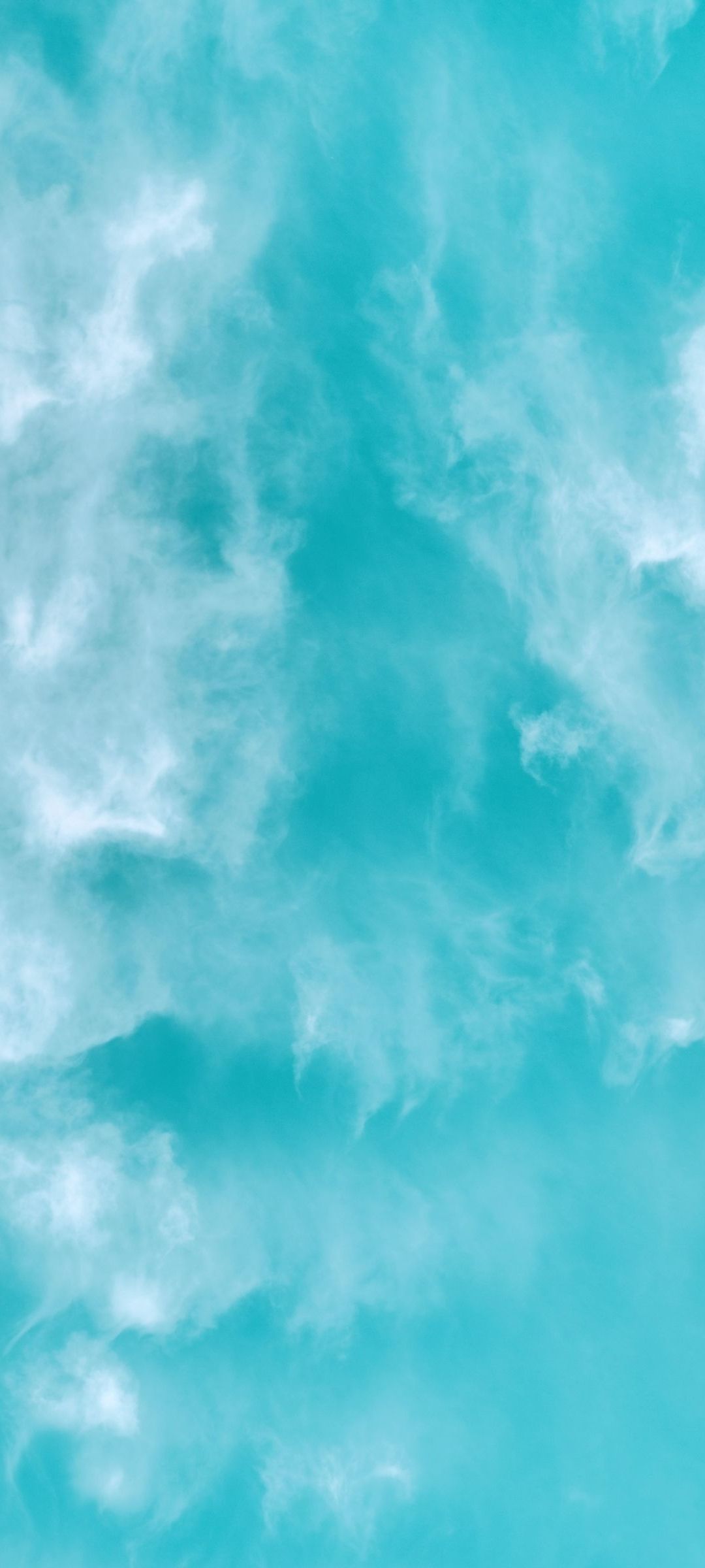 綺麗な水色の雲 Zenfone 7 Pro 壁紙 待ち受け スマラン