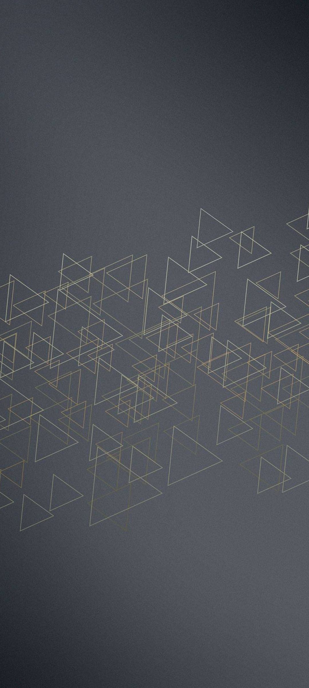 複数の三角のアート Zenfone 7 Androidスマホ壁紙 待ち受け スマラン