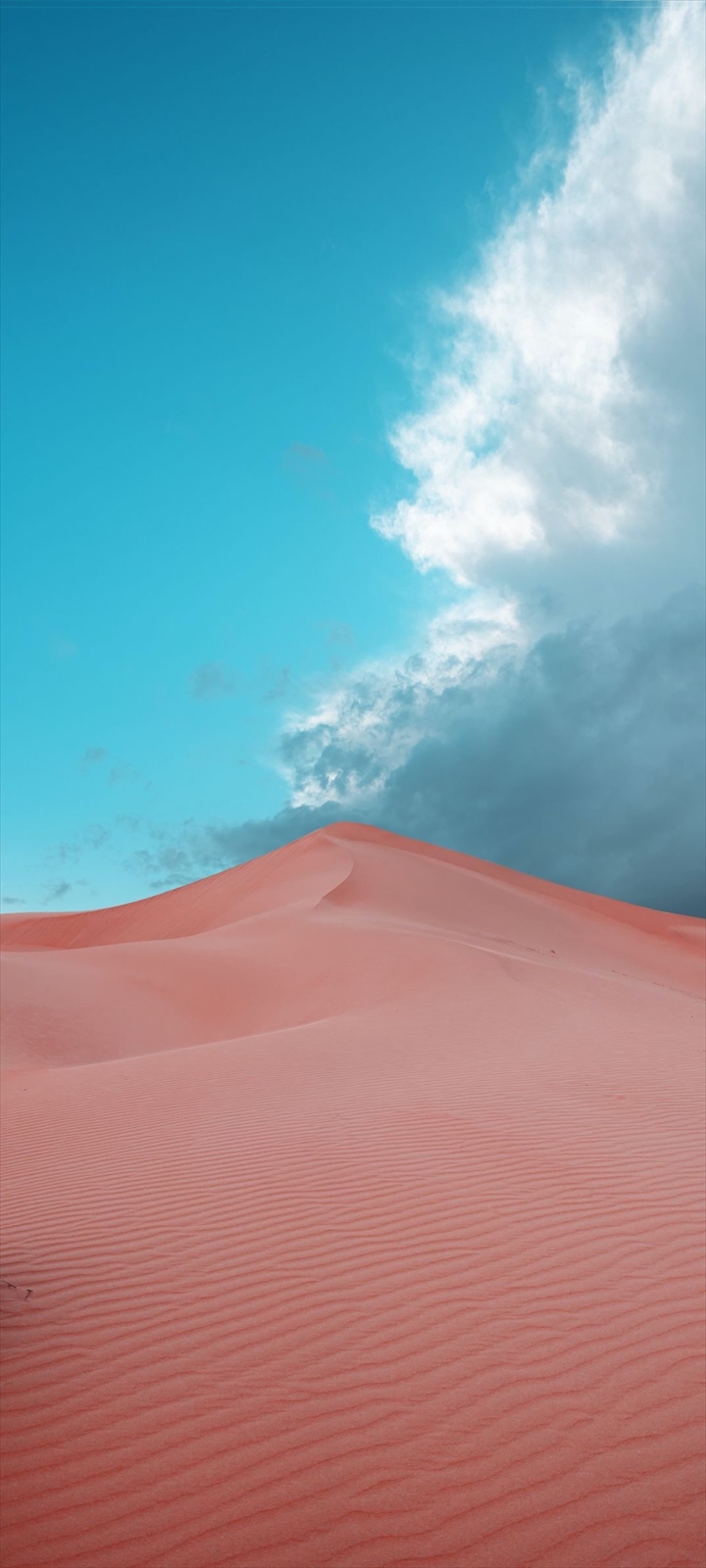 綺麗な青空と砂漠 Moto G9 Play 壁紙 待ち受け スマラン