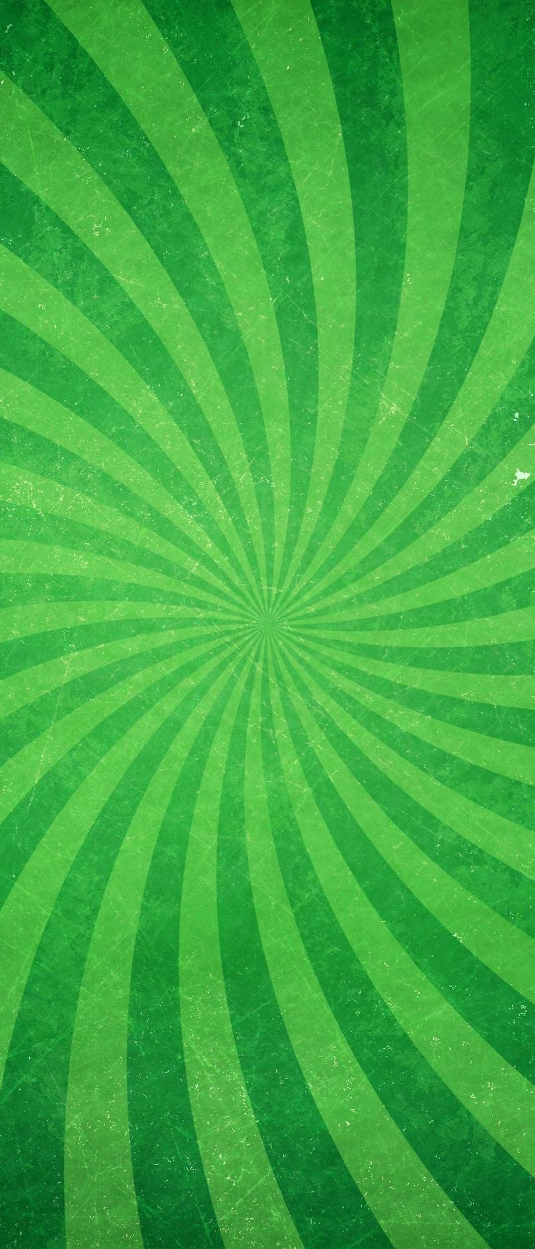 緑の放射パターン Xperia 5 Androidスマホ壁紙 待ち受け スマラン