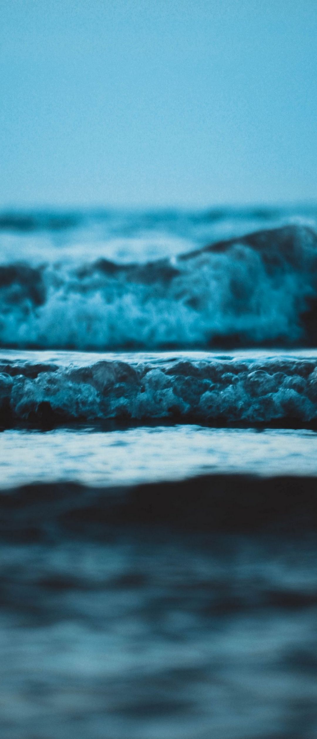 海の波 接写 Xperia 10 Ii Androidスマホ壁紙 待ち受け スマラン