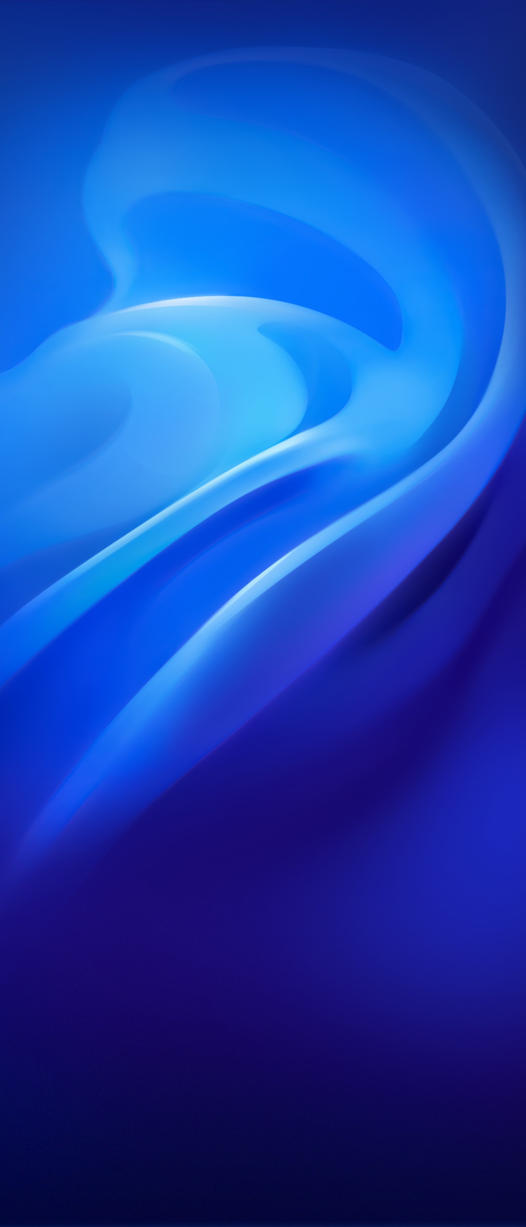 綺麗な青のグラデーションのテクスチャー Xperia 5 Androidスマホ壁紙 待ち受け スマラン