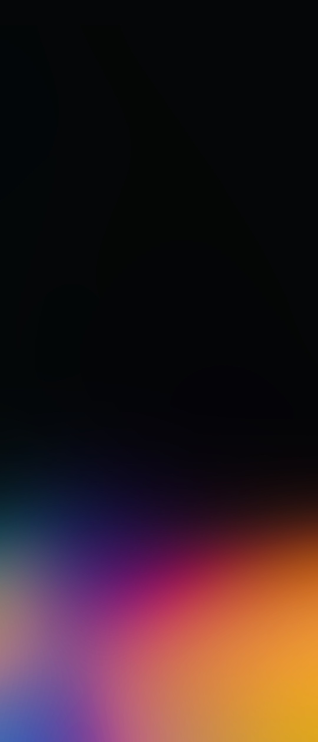 赤 オレンジ 紫のグラデーション 黒の背景 Xperia 8 Lite Androidスマホ壁紙 待ち受け スマラン