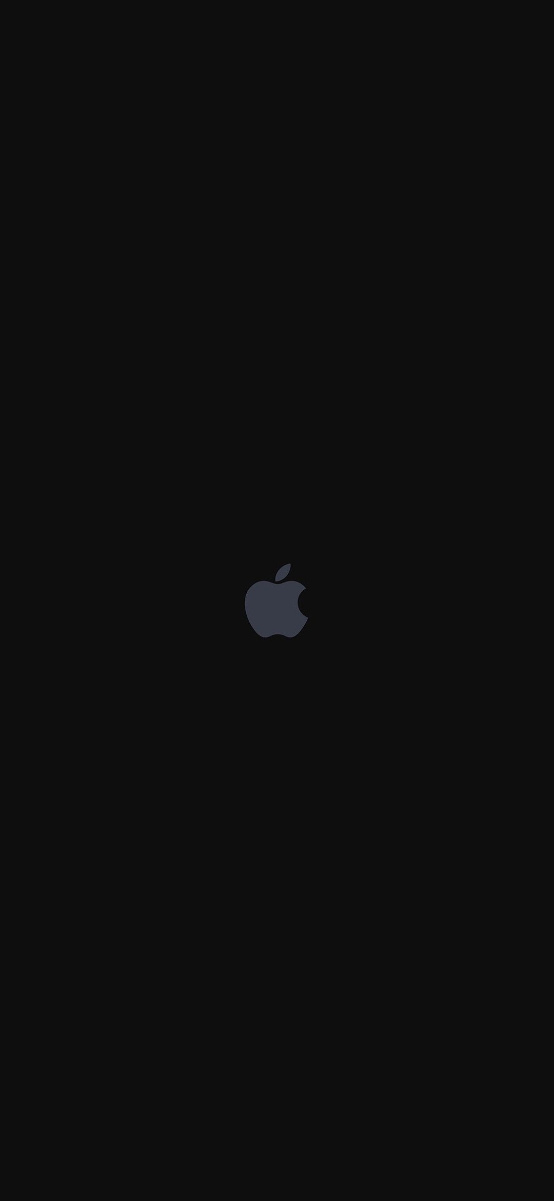 黒の背景 アップルのロゴ Iphone 12 Mini 壁紙 待ち受け スマラン