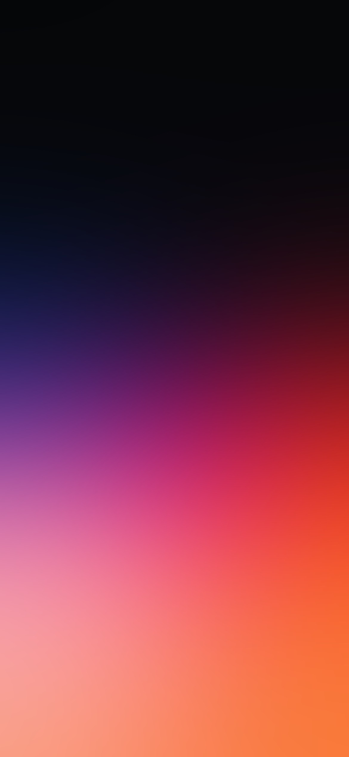 綺麗な紫 オレンジのグラデーション Iphone 12 スマホ壁紙 待ち受け スマラン
