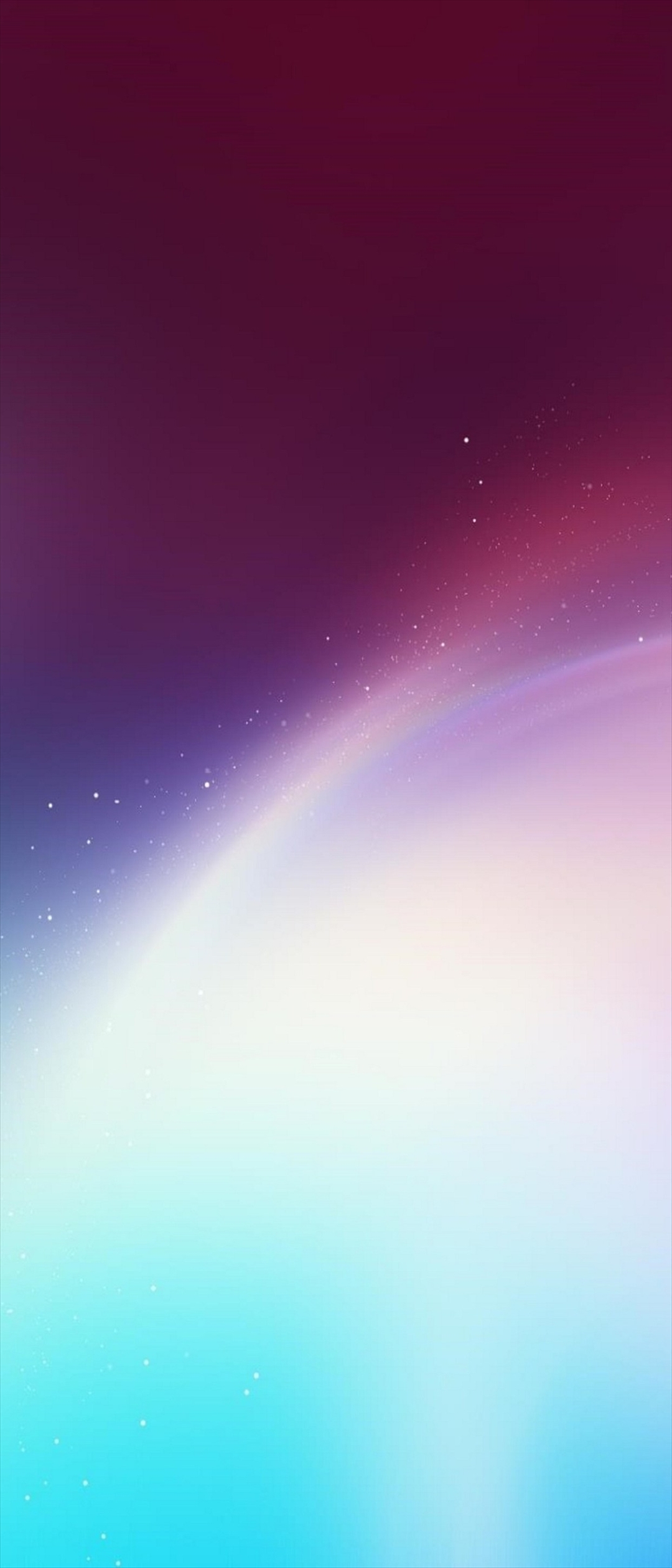 紫と水色の宇宙 Xperia 8 Androidスマホ壁紙 待ち受け スマラン