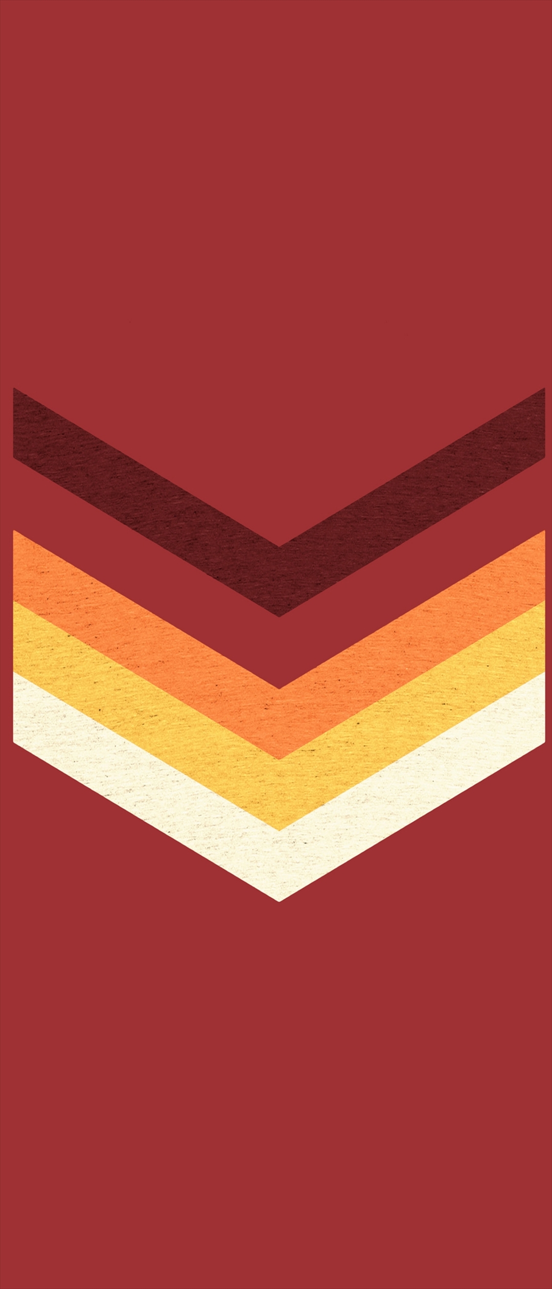赤の背景 赤 オレンジ 黄色 白の矢印 Xperia 8 Lite Androidスマホ壁紙 待ち受け スマラン