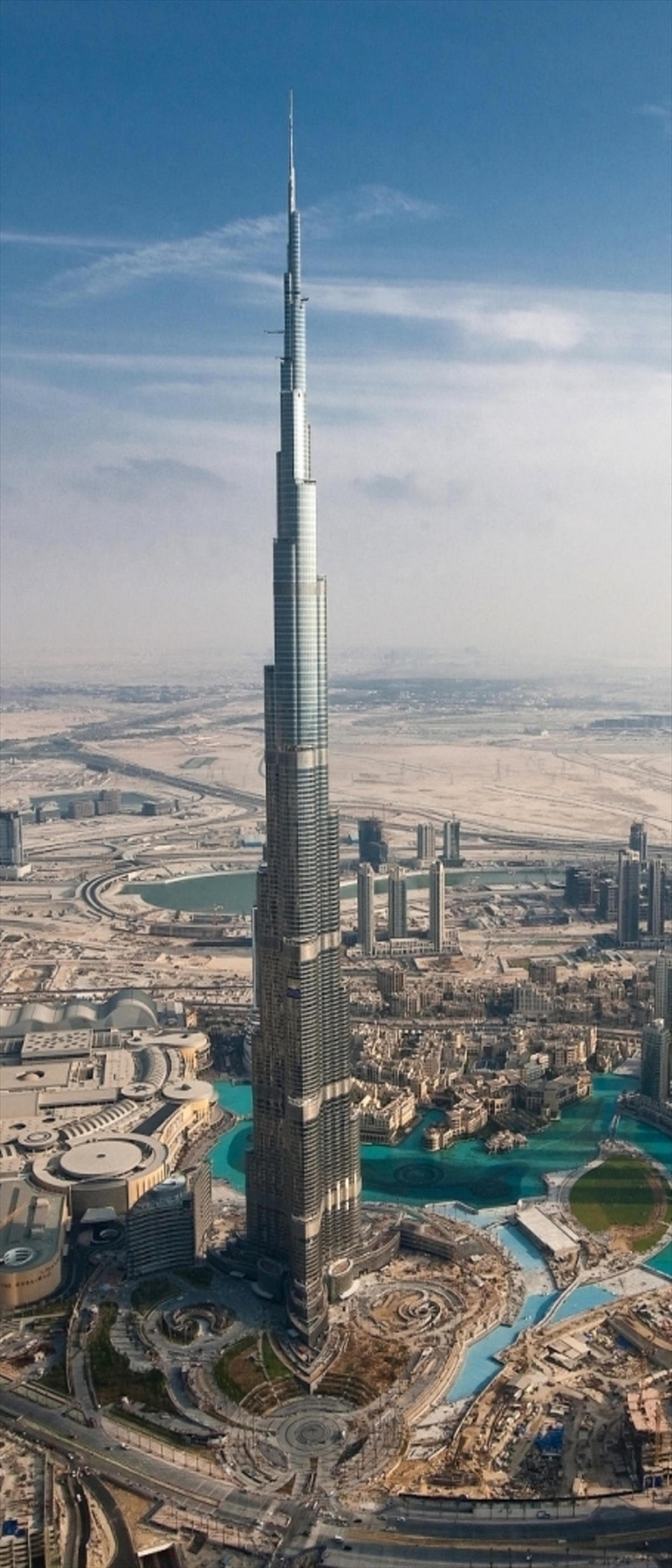 ブルジュ ハリファ Burj Khalifa Xperia 8 Androidスマホ壁紙 待ち受け スマラン