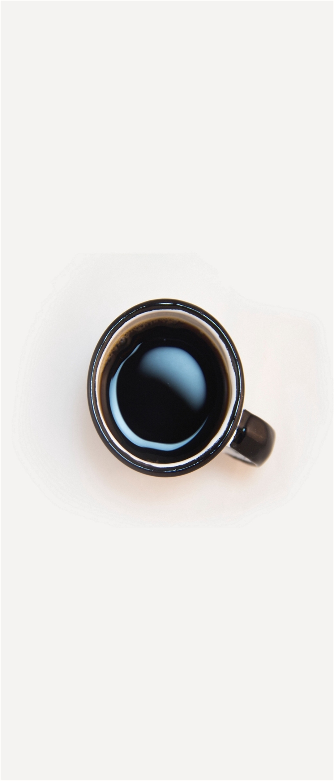 上から見たブラックコーヒー Xperia 10 Ii Androidスマホ壁紙 待ち受け スマラン