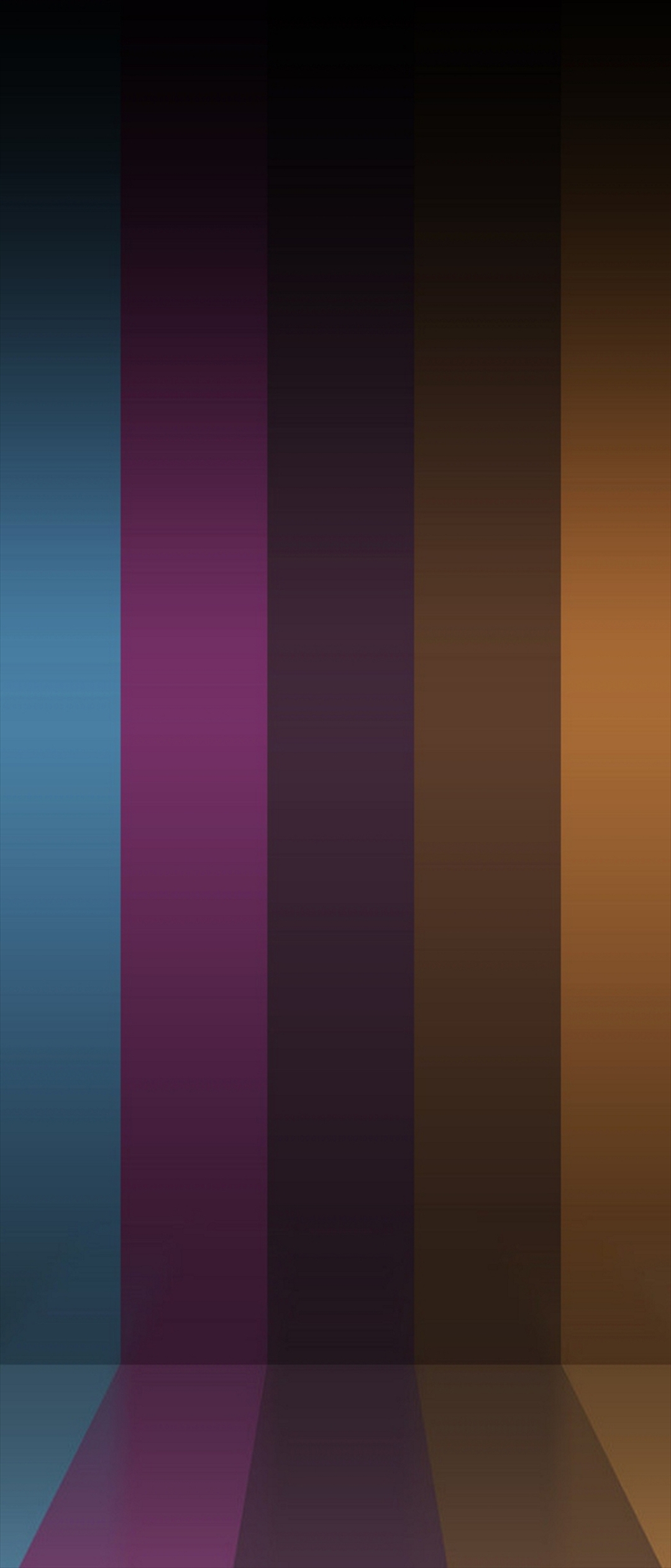 水色 紫 茶色のl字型のテクスチャー Xperia 5 Androidスマホ壁紙 待ち受け スマラン