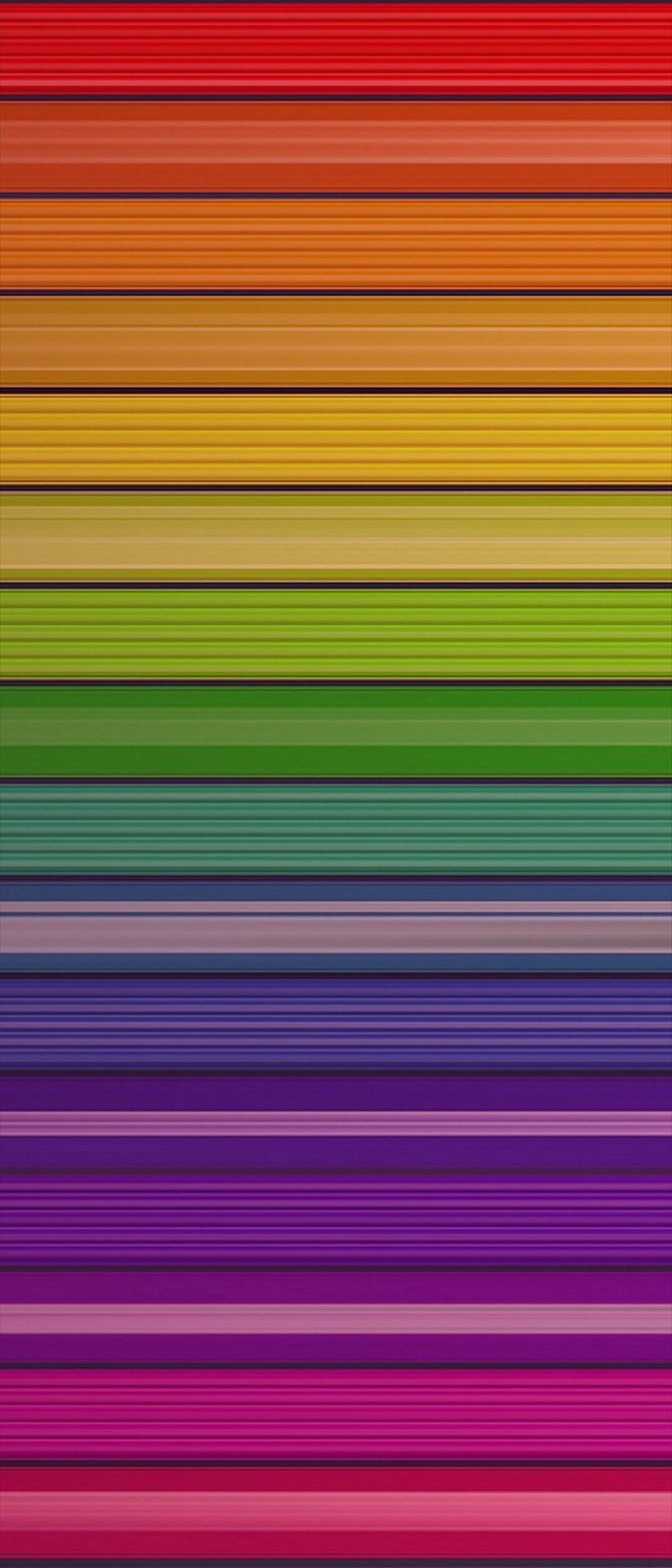 虹色の横の線 ボーダー Xperia 8 Lite Androidスマホ壁紙 待ち受け スマラン