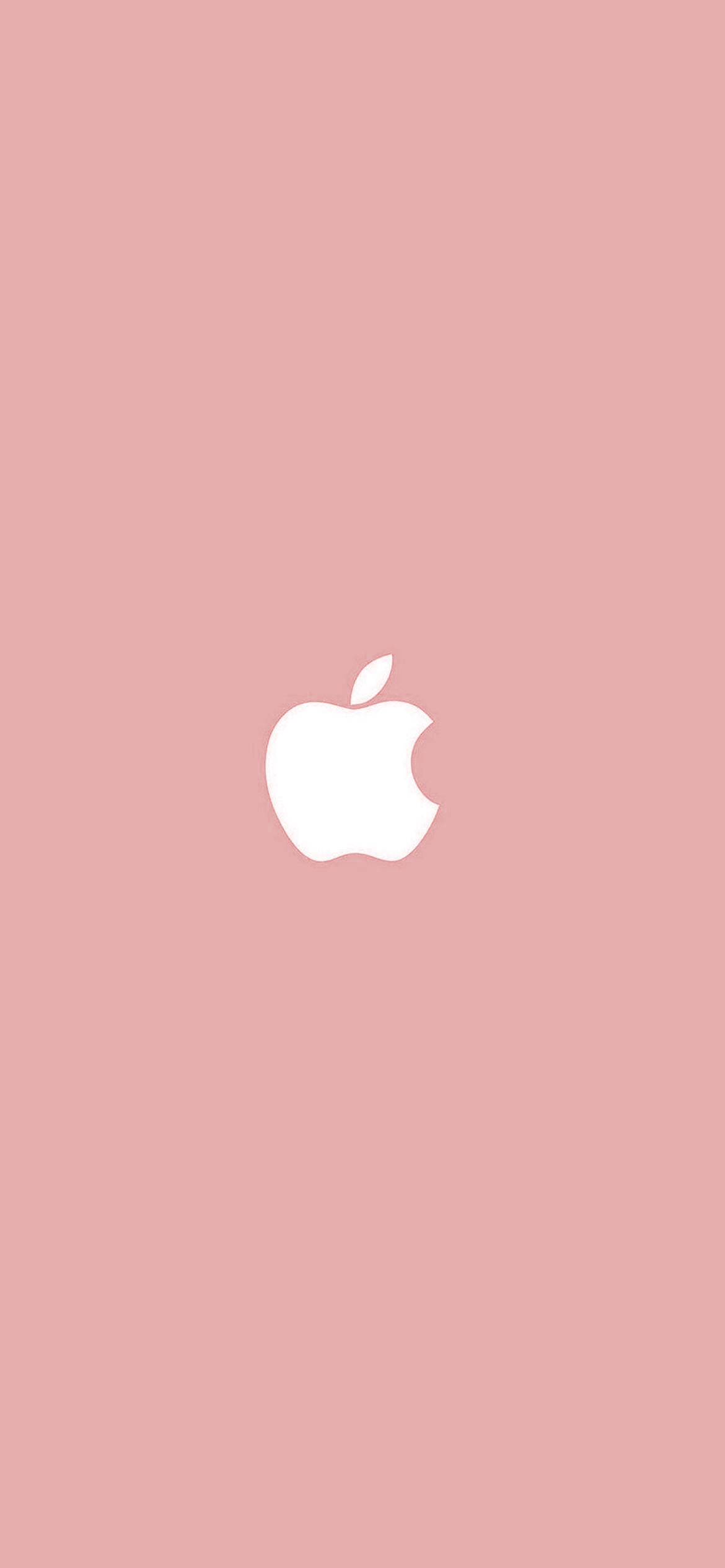 パステルカラー ピンク アップルのロゴマーク Iphone 13壁紙 待ち受け スマラン