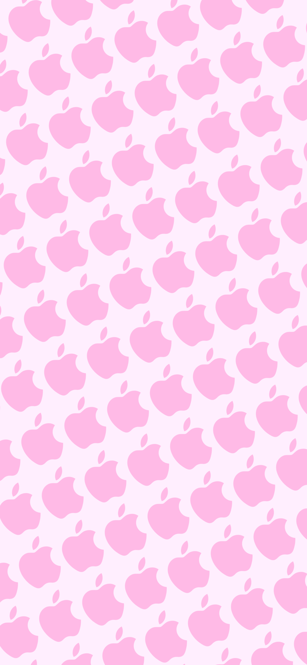 ピンク色のアップルのロゴ パターン Iphone 13 壁紙 待ち受け スマラン