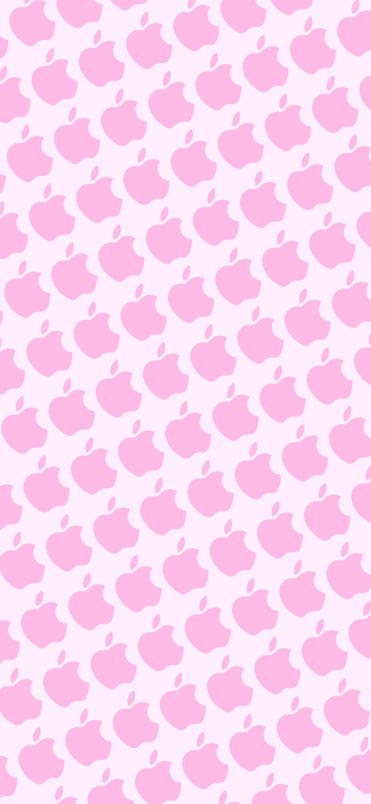 ピンク色のアップルのロゴ パターン Iphone 13 Pro Max 壁紙 待ち受け スマラン