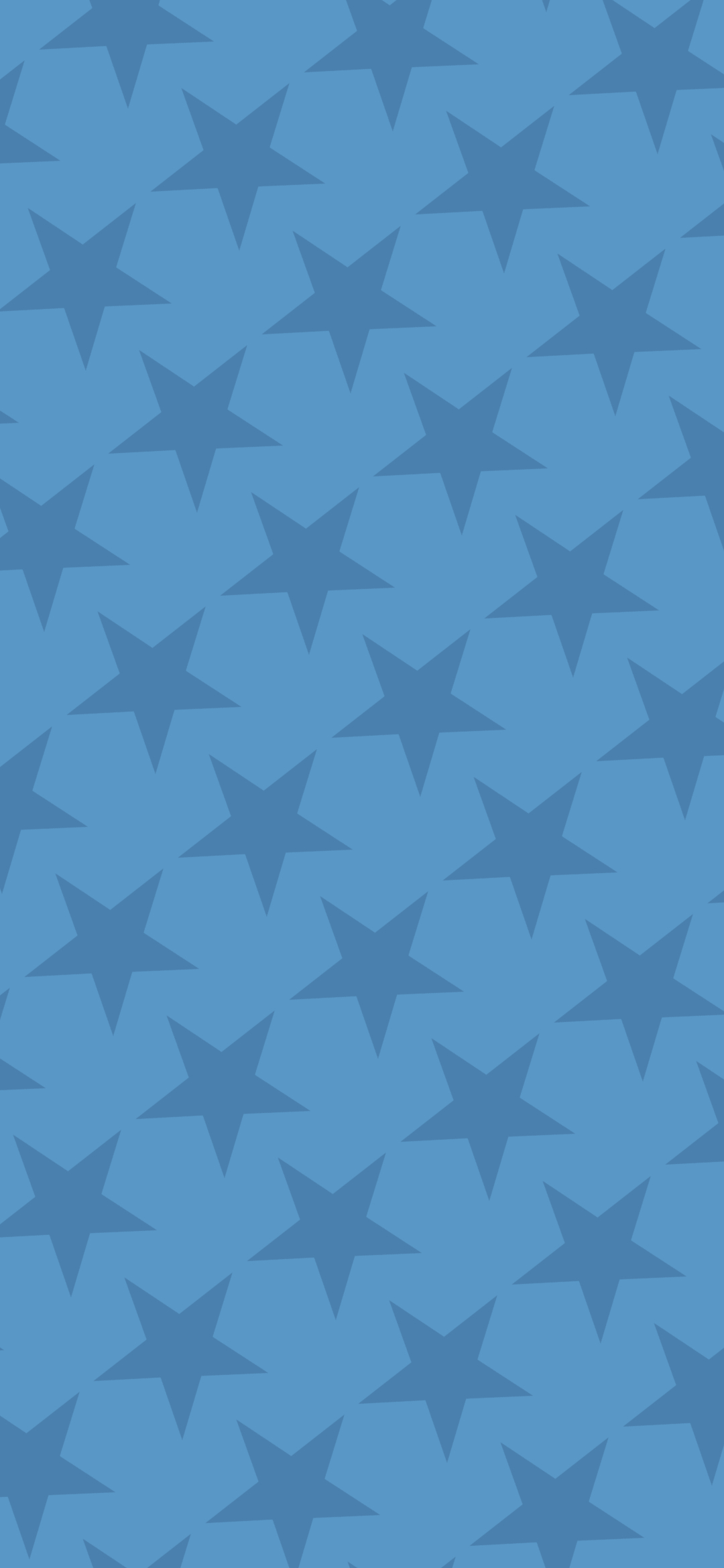 淡い水色の星のロゴ Google Pixel 5 スマホ壁紙 待ち受け スマラン