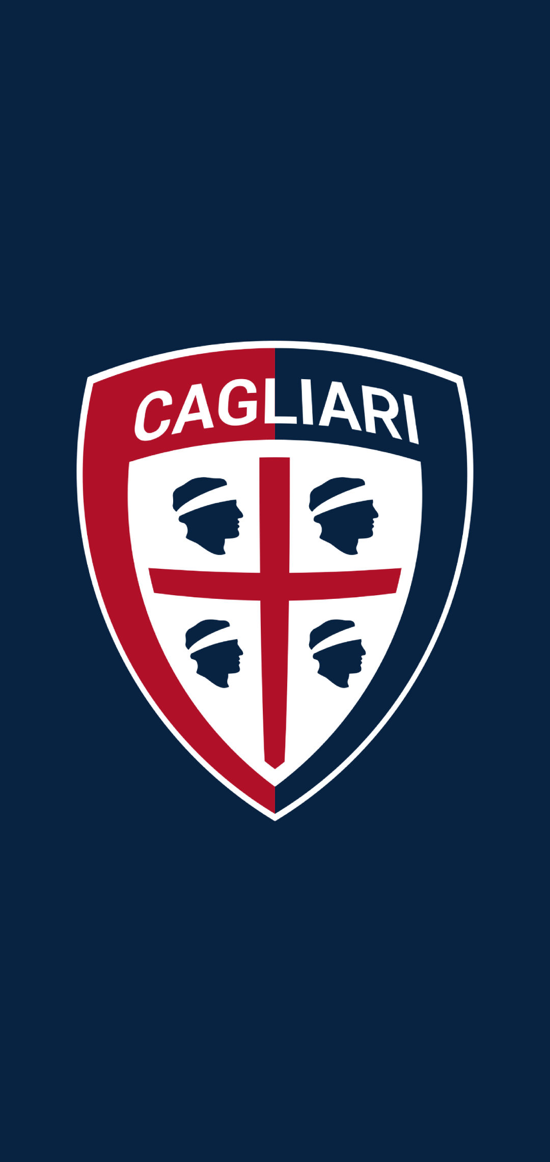 カリアリ カルチョ Cagliari Calcio Moto G8 Plus スマホ壁紙 待ち受け スマラン