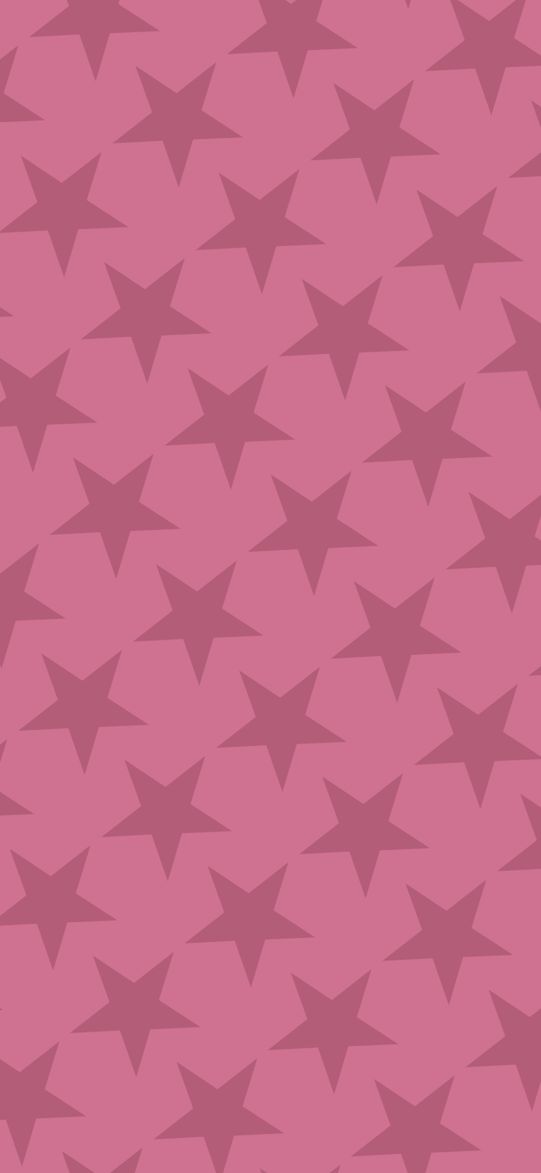 可愛いピンク 2色 星のロゴ Aquos Zero2 スマホ壁紙 待ち受け スマラン