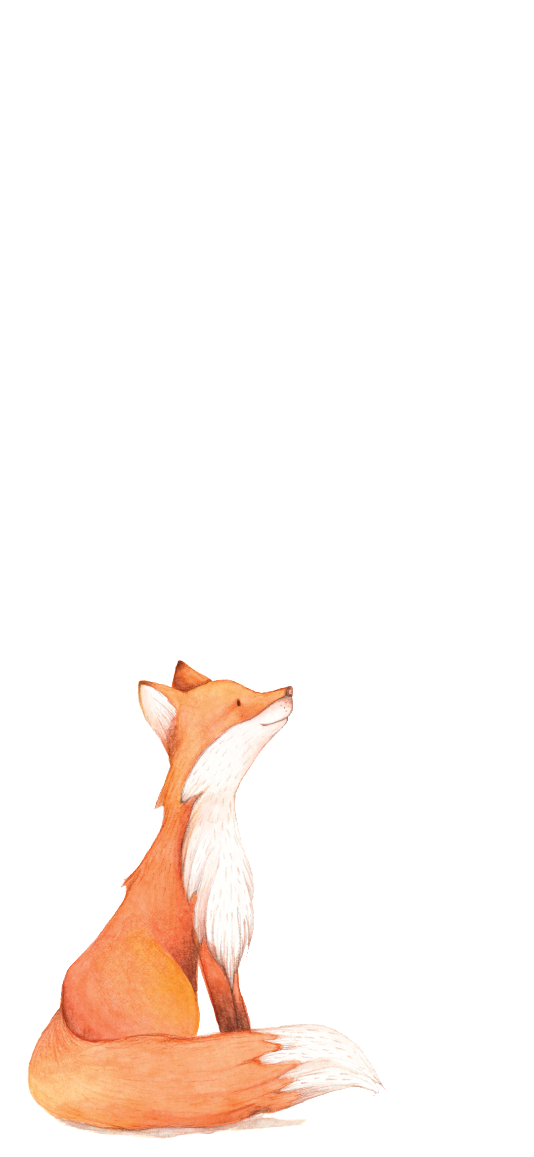 かわいい狐のイラスト Rog Phone 3 スマホ壁紙 待ち受け スマラン