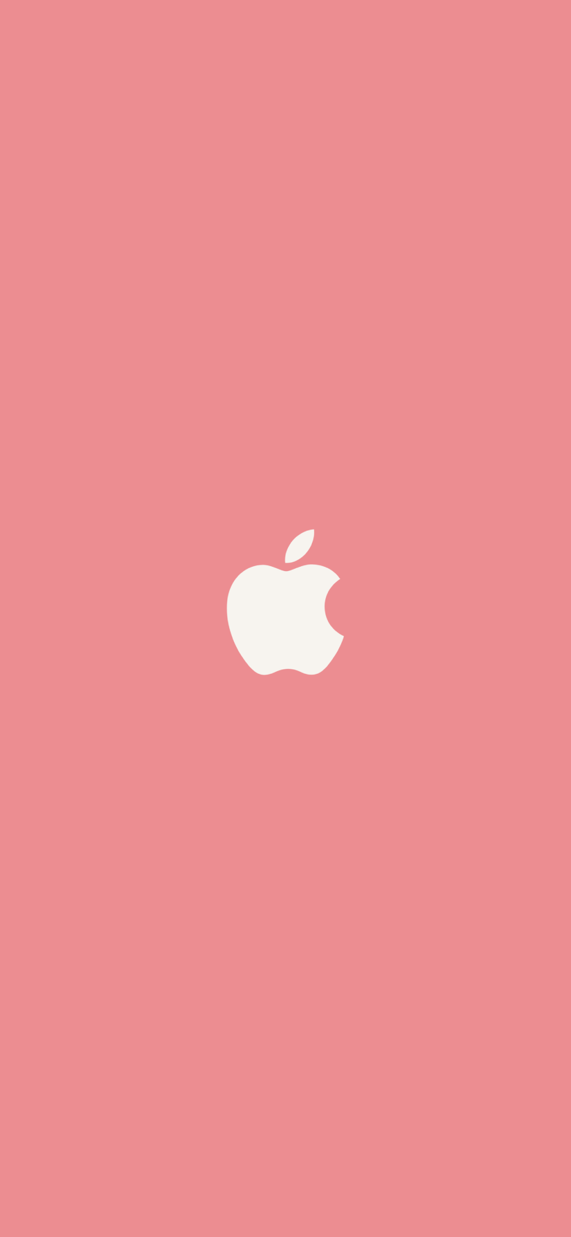 可愛いパステルピンク アップルのロゴ Iphone 12 壁紙 待ち受け スマラン