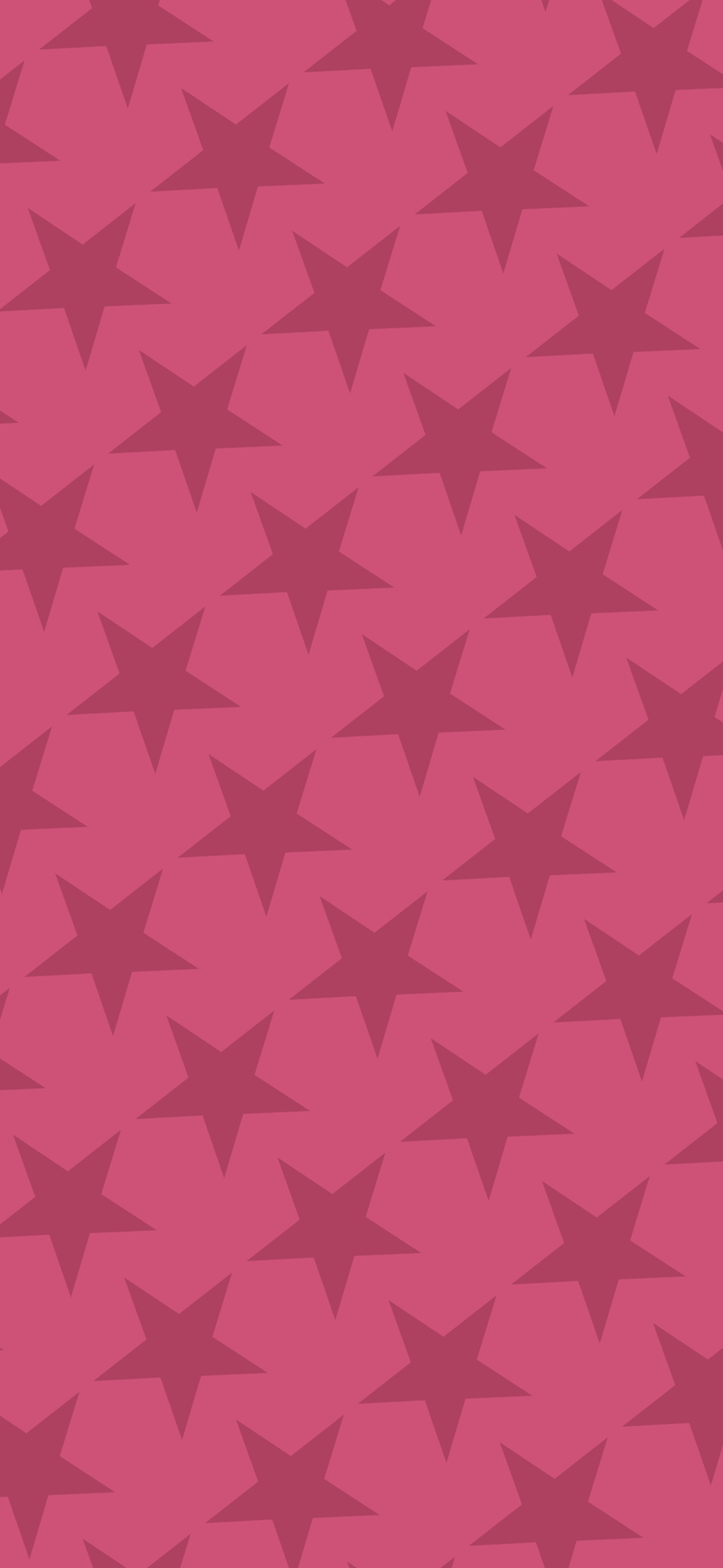 可愛いピンクの星 2色 ロゴ Iphone 12 Mini 壁紙 待ち受け スマラン