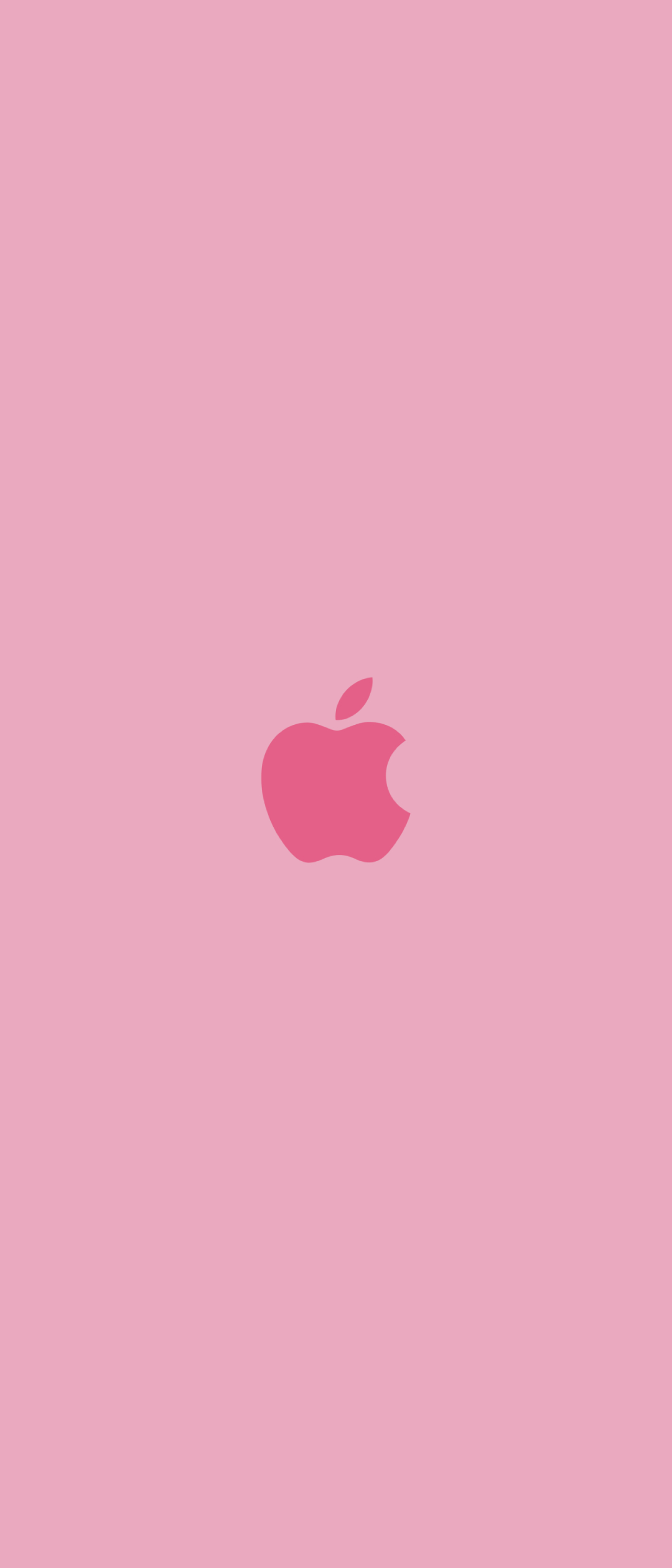 可愛いピンクのapple ロゴ Xperia 10 Ii 壁紙 待ち受け Sumaran