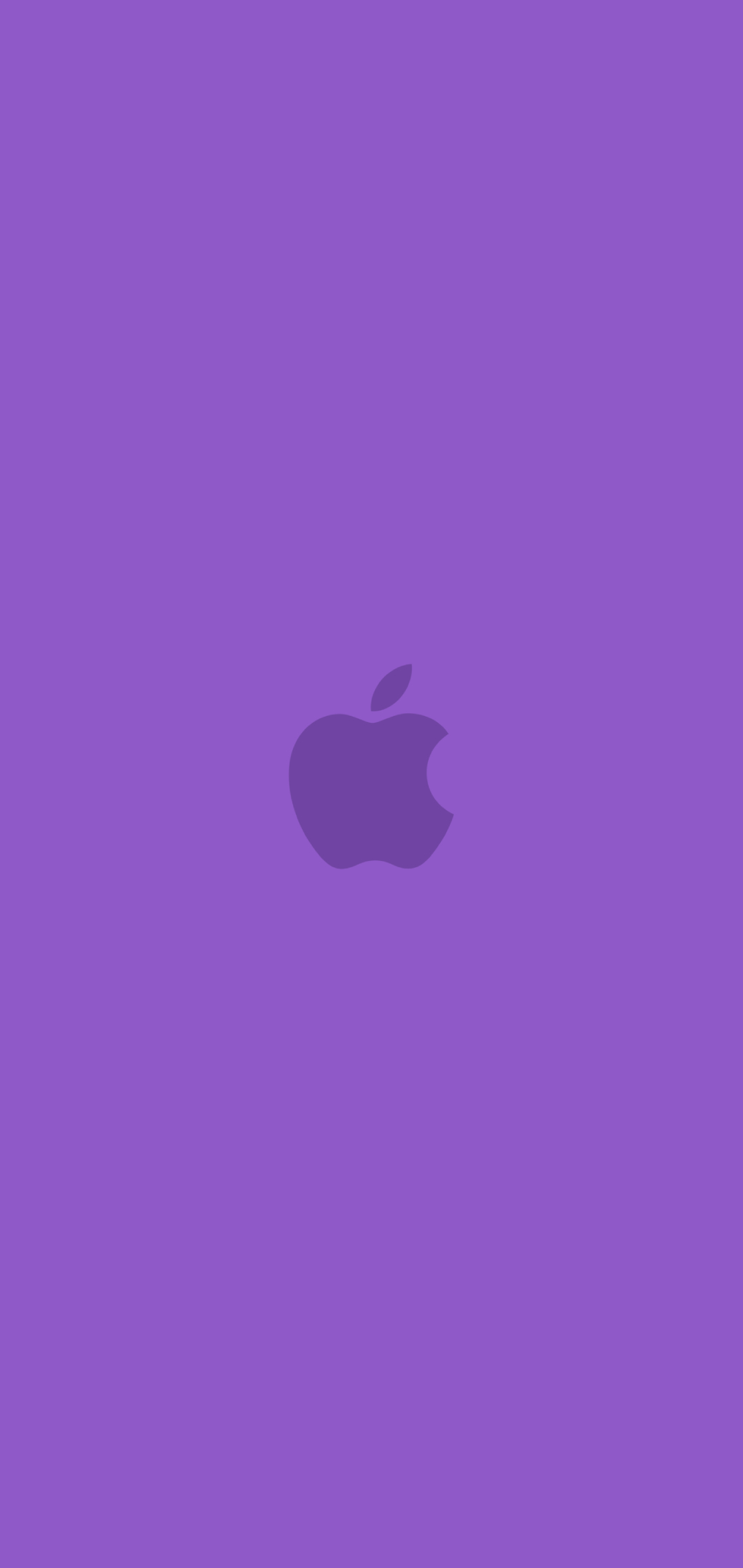 可愛い紫のアップル 2色 ロゴ Aquos Sense5g 壁紙 待ち受け Sumaran