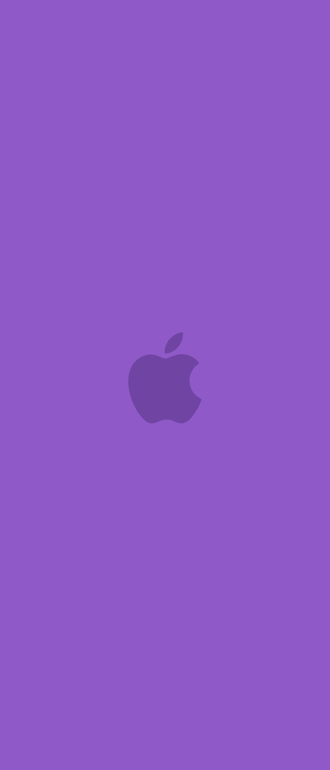 可愛い紫のアップル 2色 ロゴ Xperia 8 Lite スマホ壁紙 待ち受け スマラン