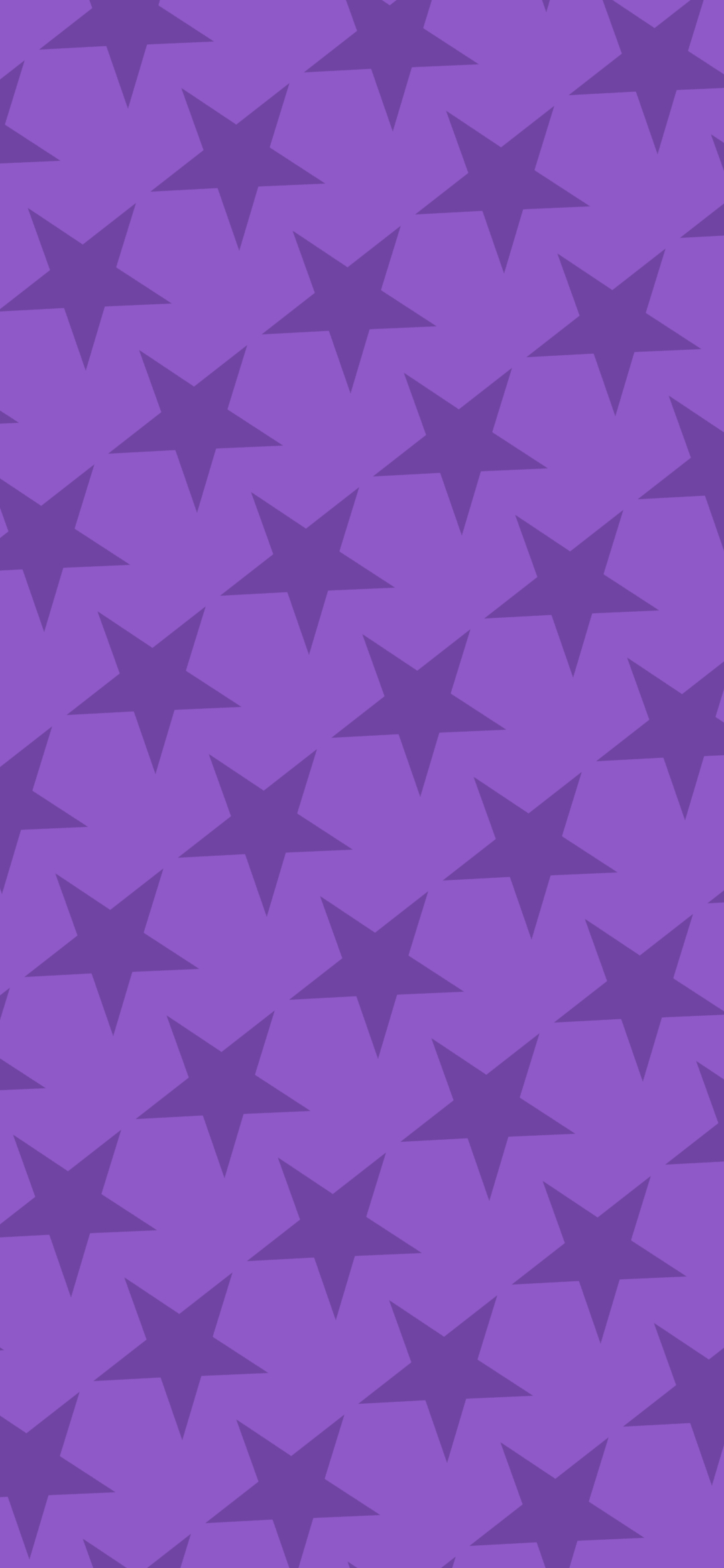 可愛い紫の星 2色 ロゴ Black Shark2 スマホ壁紙 待ち受け スマラン