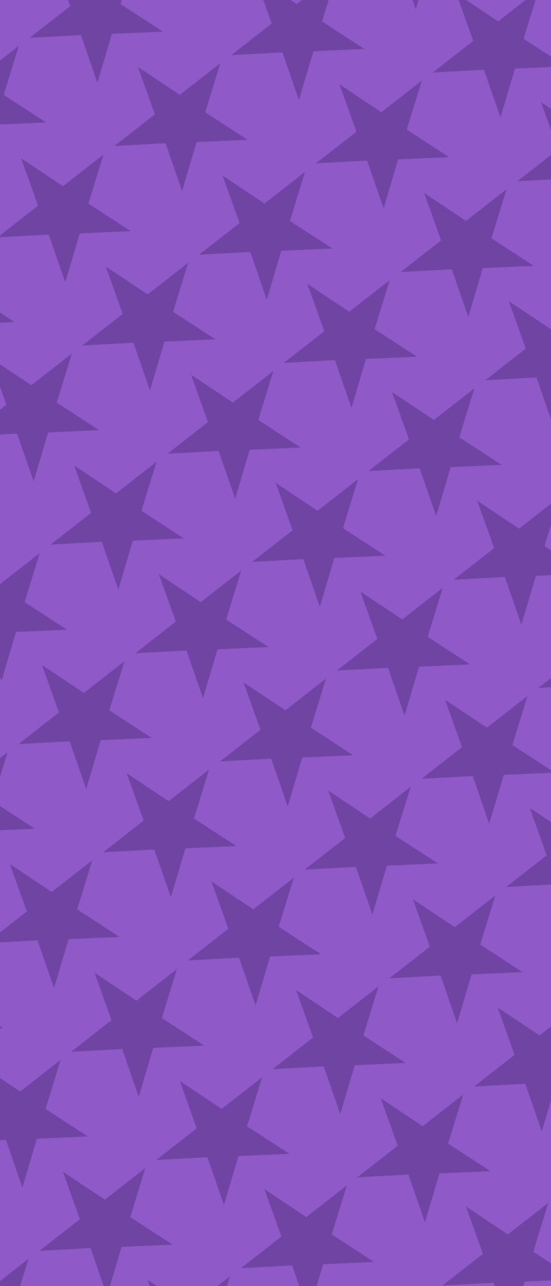 可愛い紫の星 2色 ロゴ Xperia 8 Lite スマホ壁紙 待ち受け スマラン