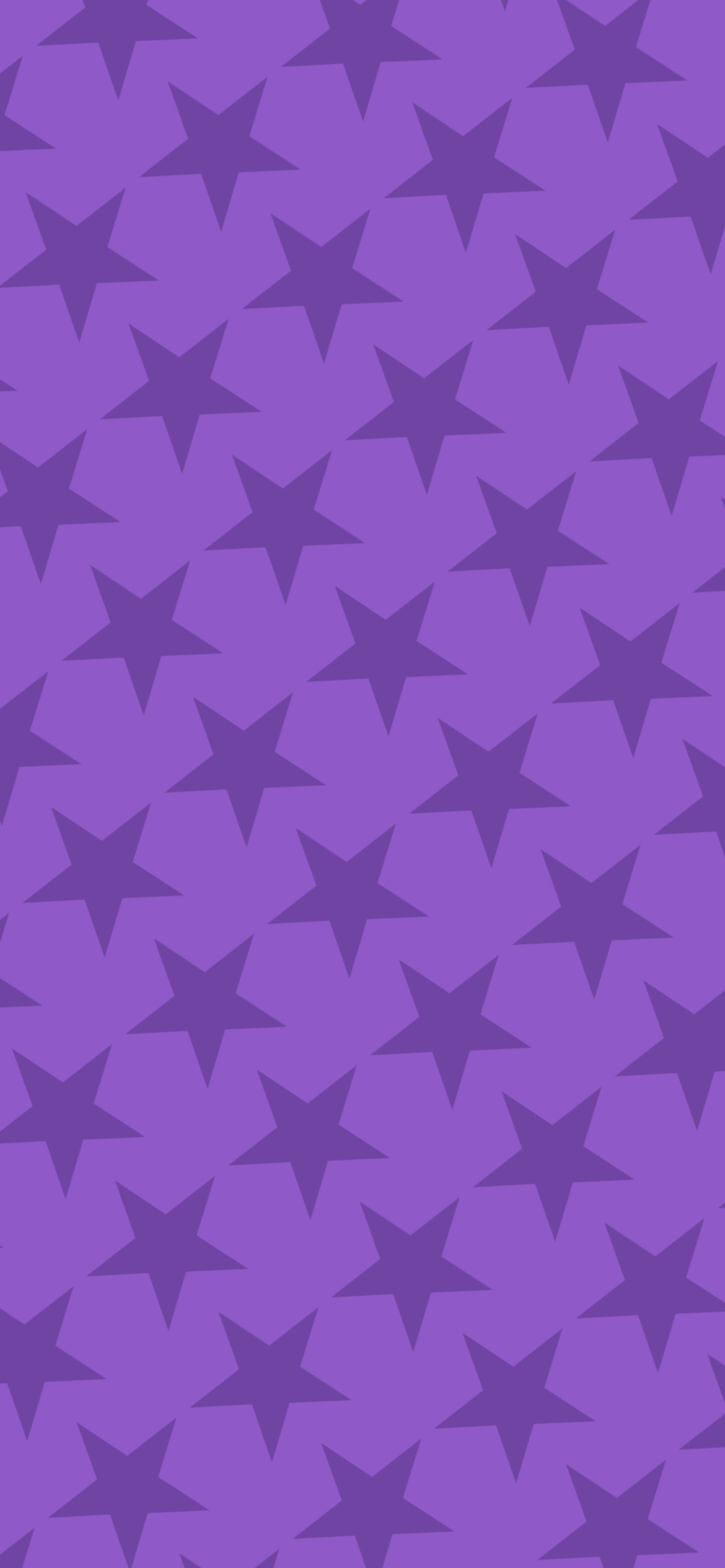 可愛い紫の星 2色 ロゴ Iphone 12 Pro 壁紙 待ち受け スマラン