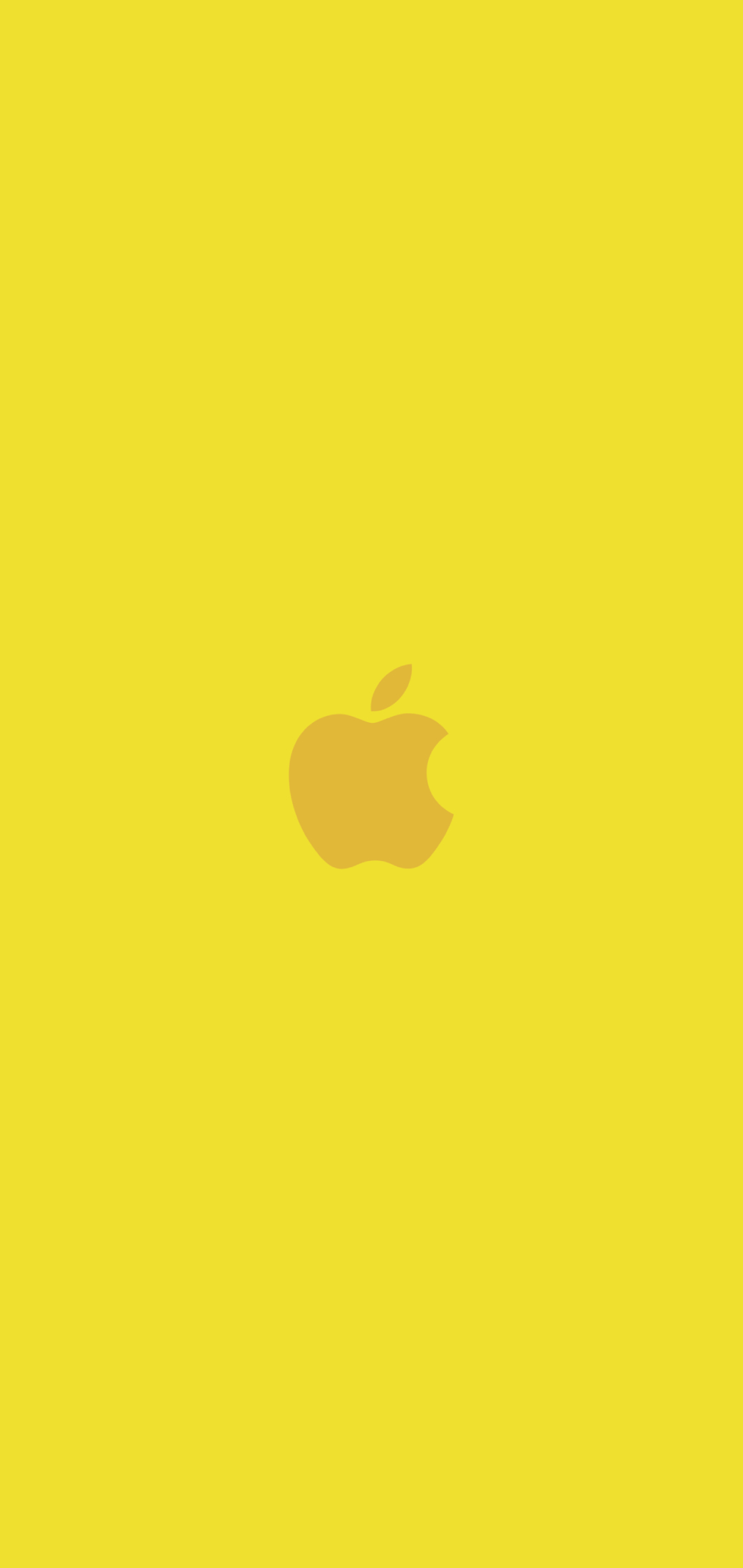 可愛い黄色のアップル 2色 ロゴ Aquos Sense5g 壁紙 待ち受け Sumaran