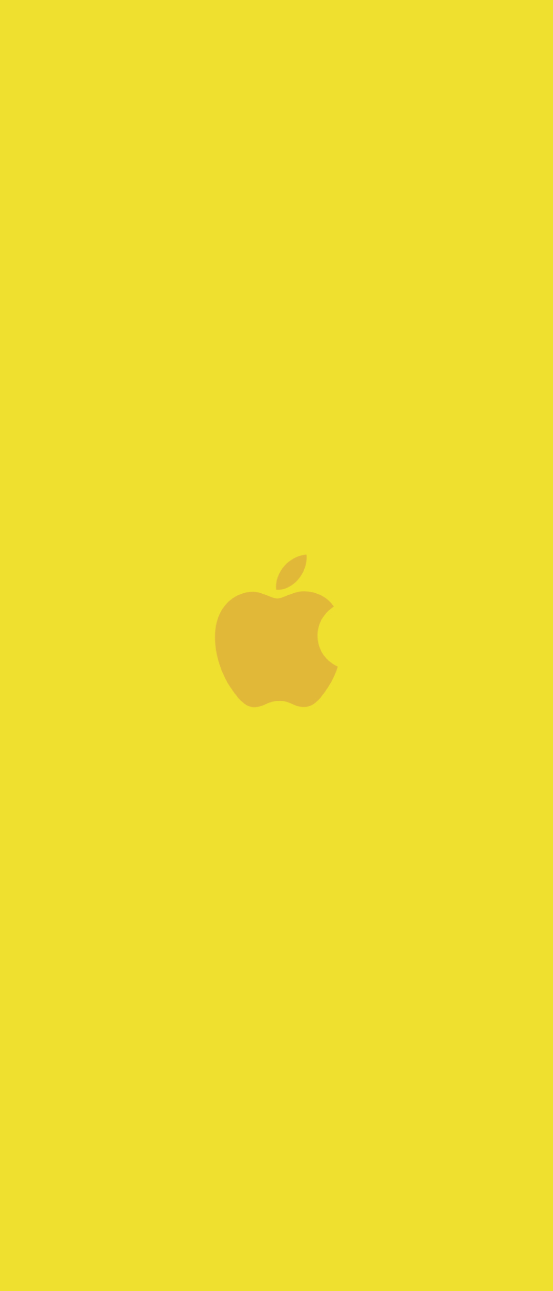 可愛い黄色のアップル 2色 ロゴ Moto G100 壁紙 待ち受け スマラン