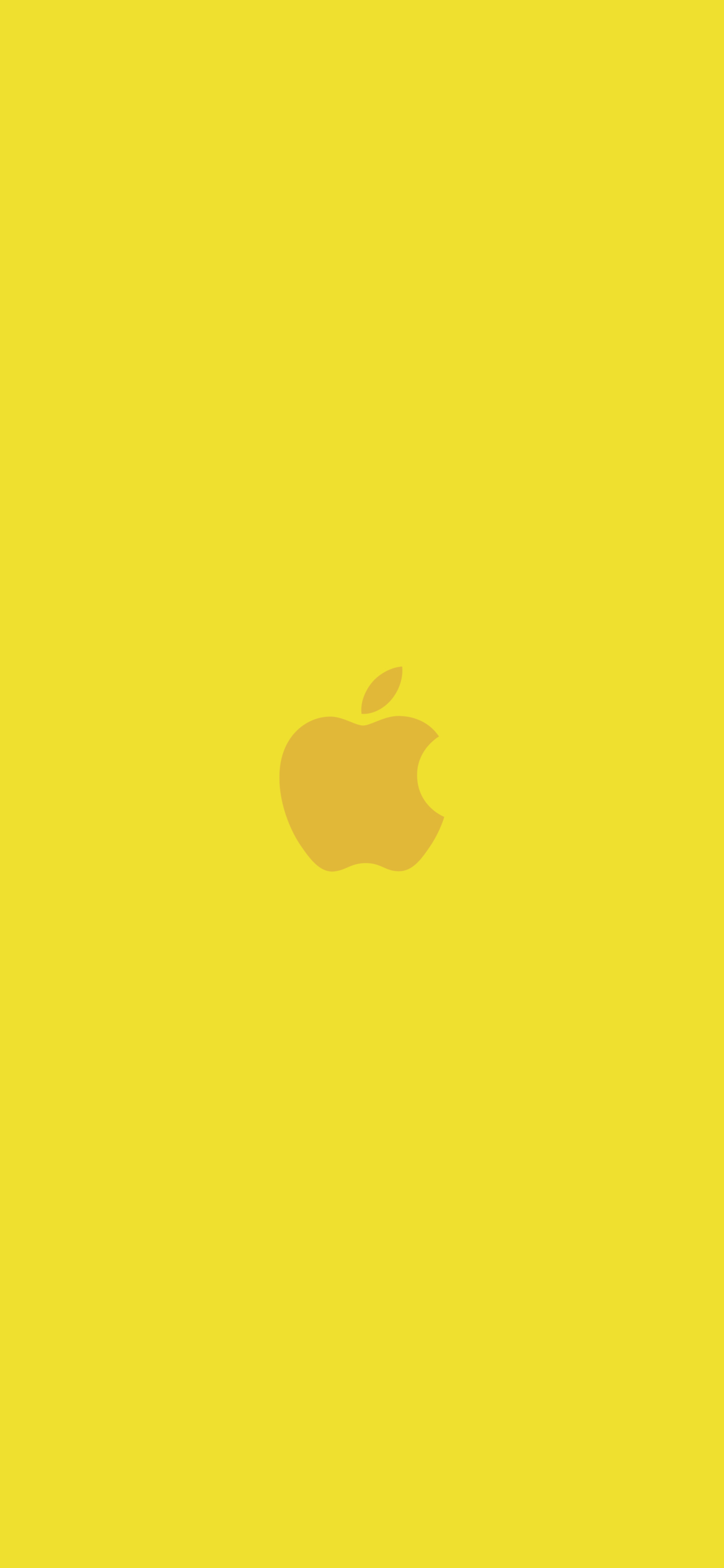 可愛い黄色のアップル 2色 ロゴ Iphone 13 Pro Max 壁紙 待ち受け スマラン
