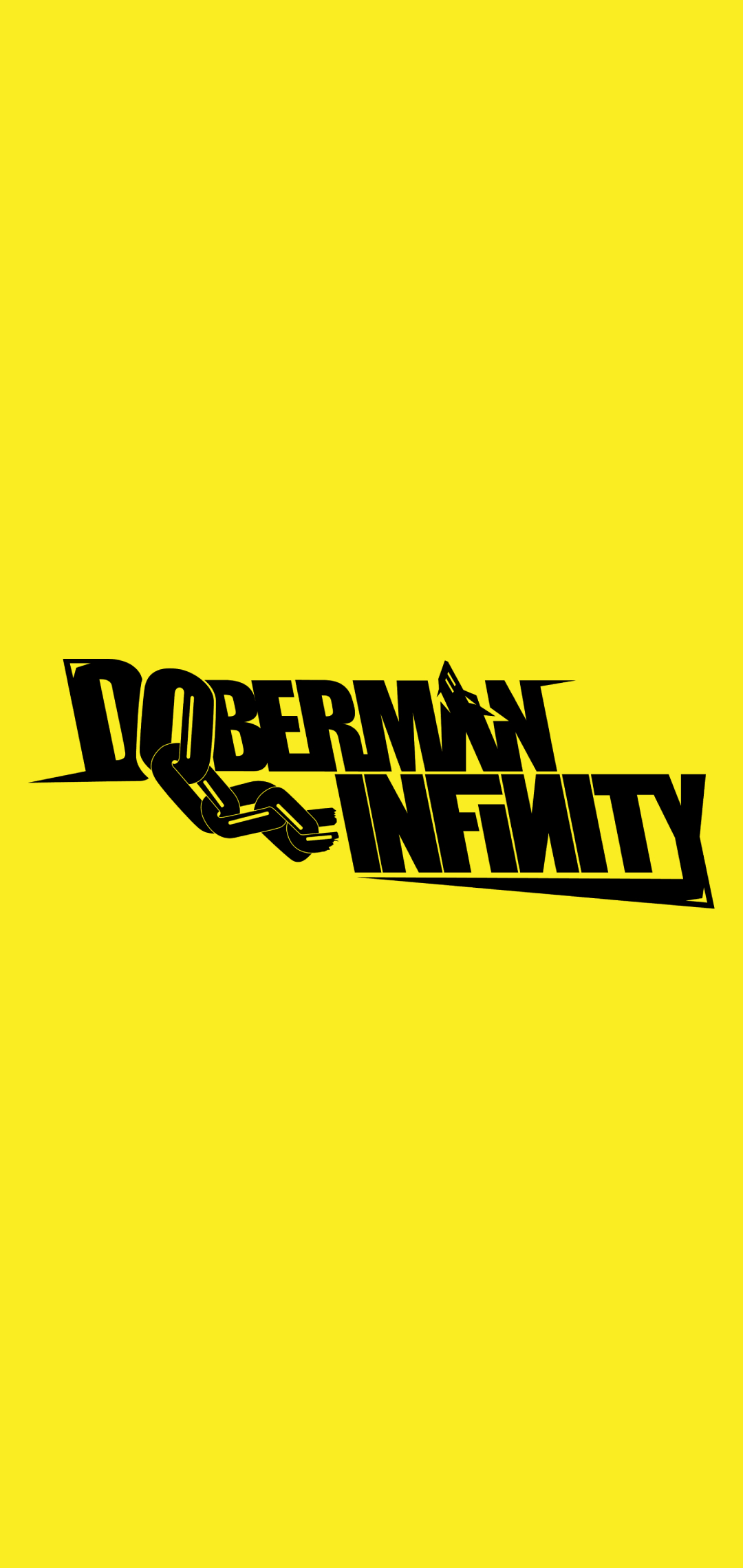 Doberman Infinity ロゴ Aquos Sense4 壁紙 待ち受け スマラン