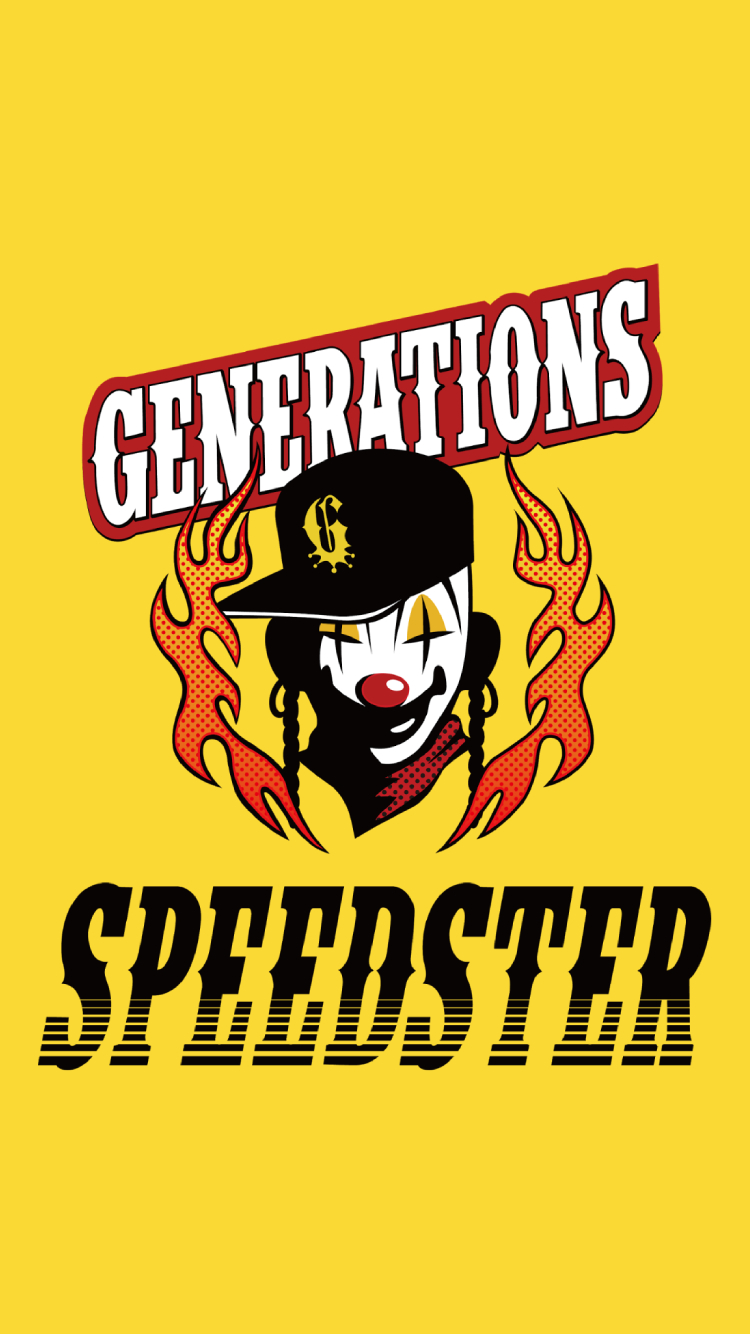 Generations Speedster ピエロ Iphone 7 壁紙 待ち受け スマラン