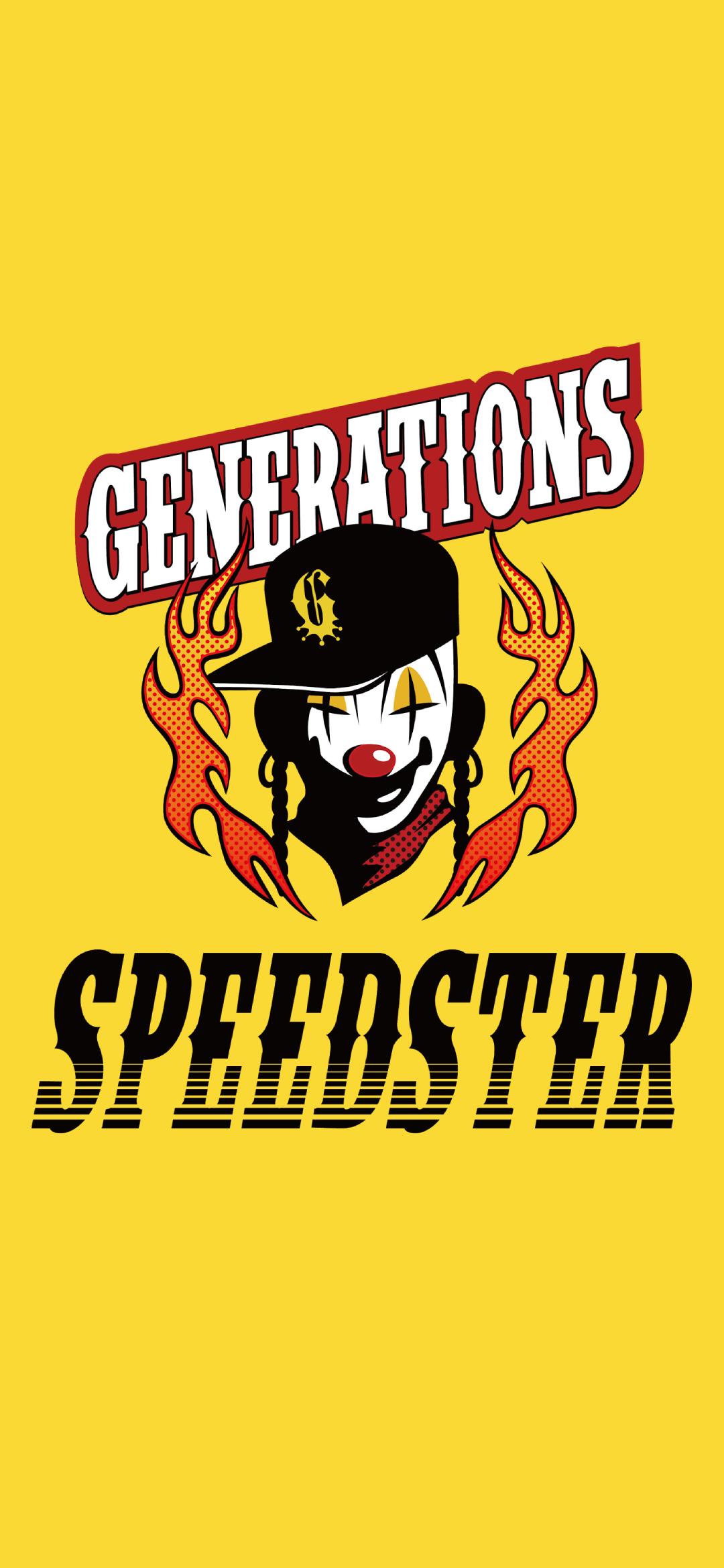 Generations Speedster ピエロ Black Shark2 スマホ壁紙 待ち受け スマラン