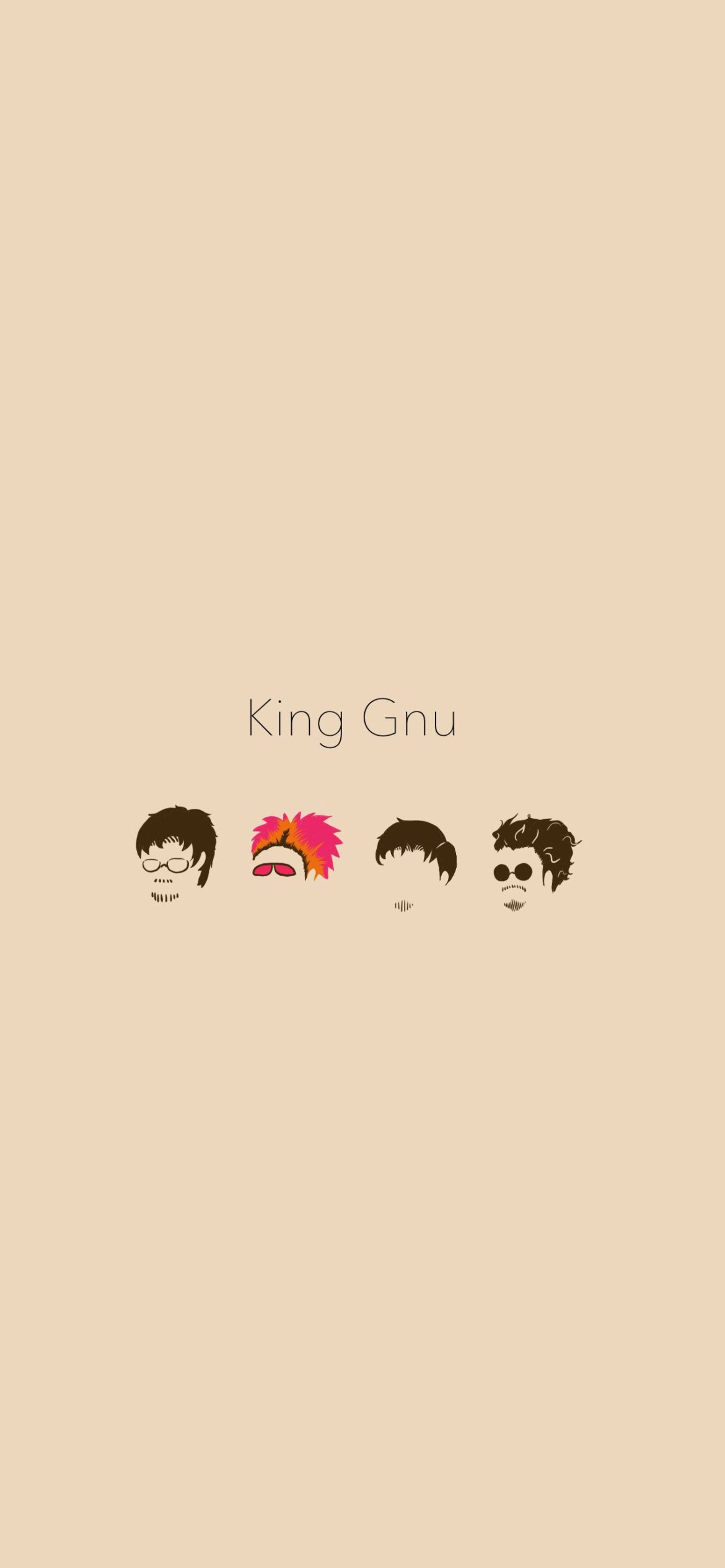 King Gnu イラスト Iphone 12 Pro 壁紙 待ち受け スマラン