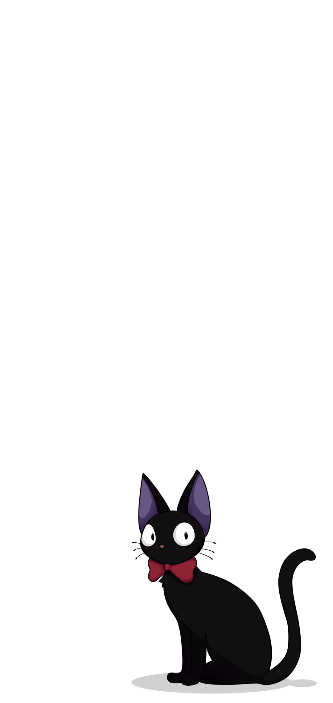 魔女の宅急便 黒猫のジジ Zenfone Max Pro M2 壁紙 待ち受け Sumaran