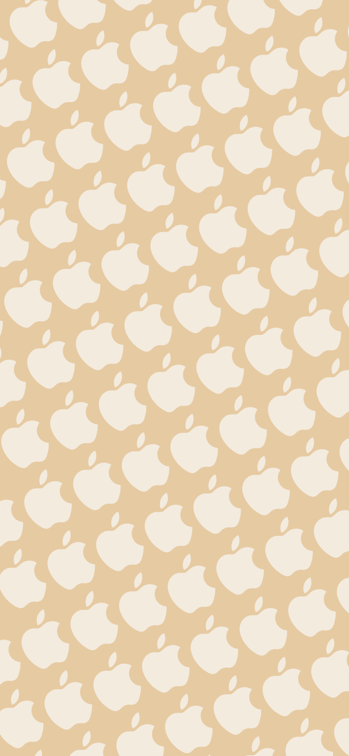 モカのアップルのロゴ パターン Iphone 13 壁紙 待ち受け スマラン