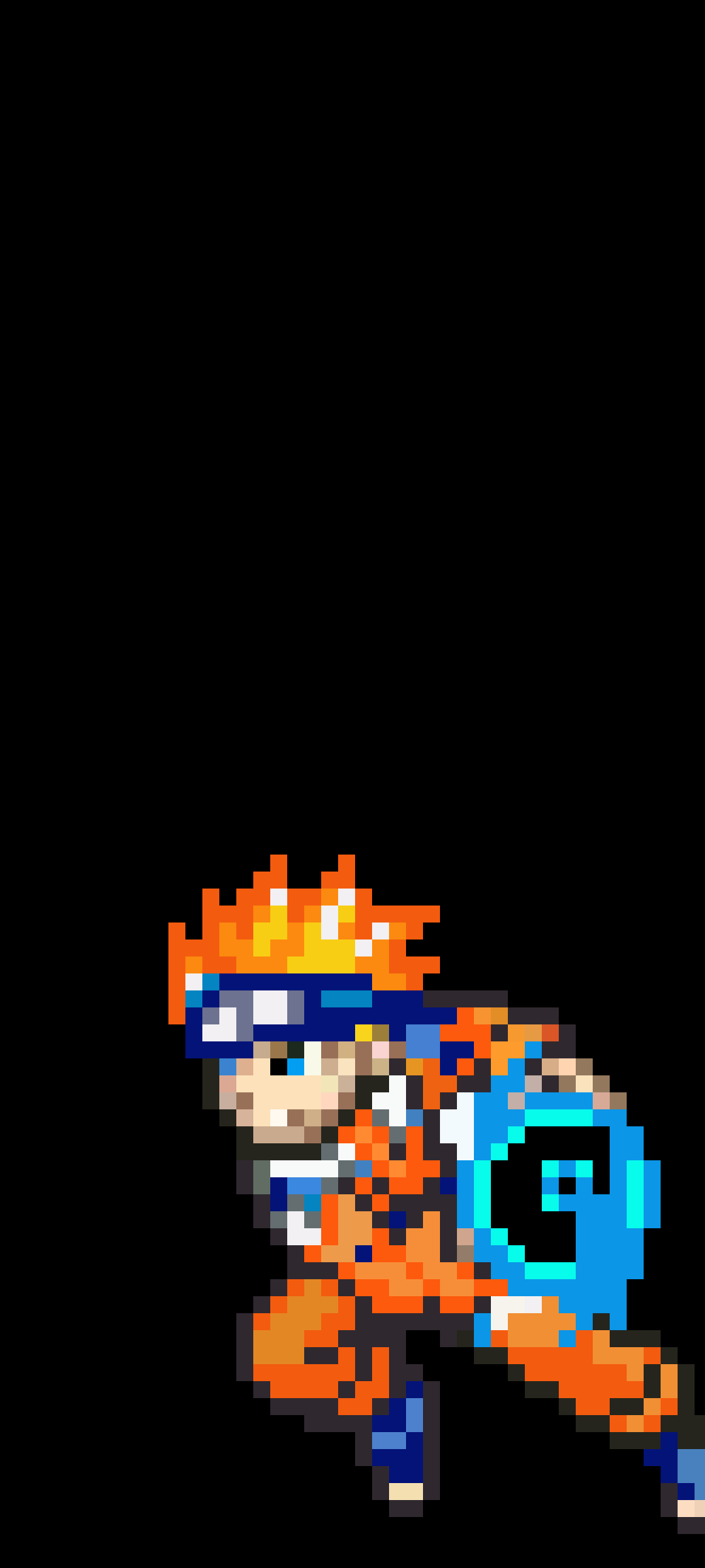 螺旋丸 ナルト ドット絵 Oppo Reno3 5g 壁紙 待ち受け スマラン