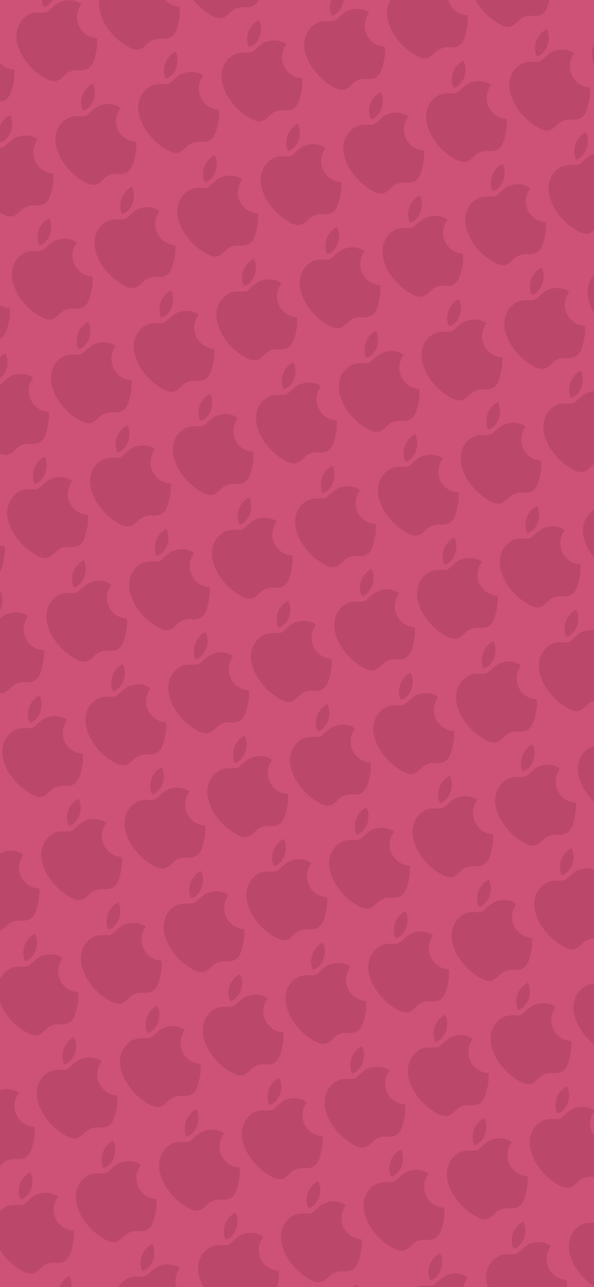 パステルカラー ピンク アップルのロゴ パターン Iphone 13 壁紙 待ち受け スマラン