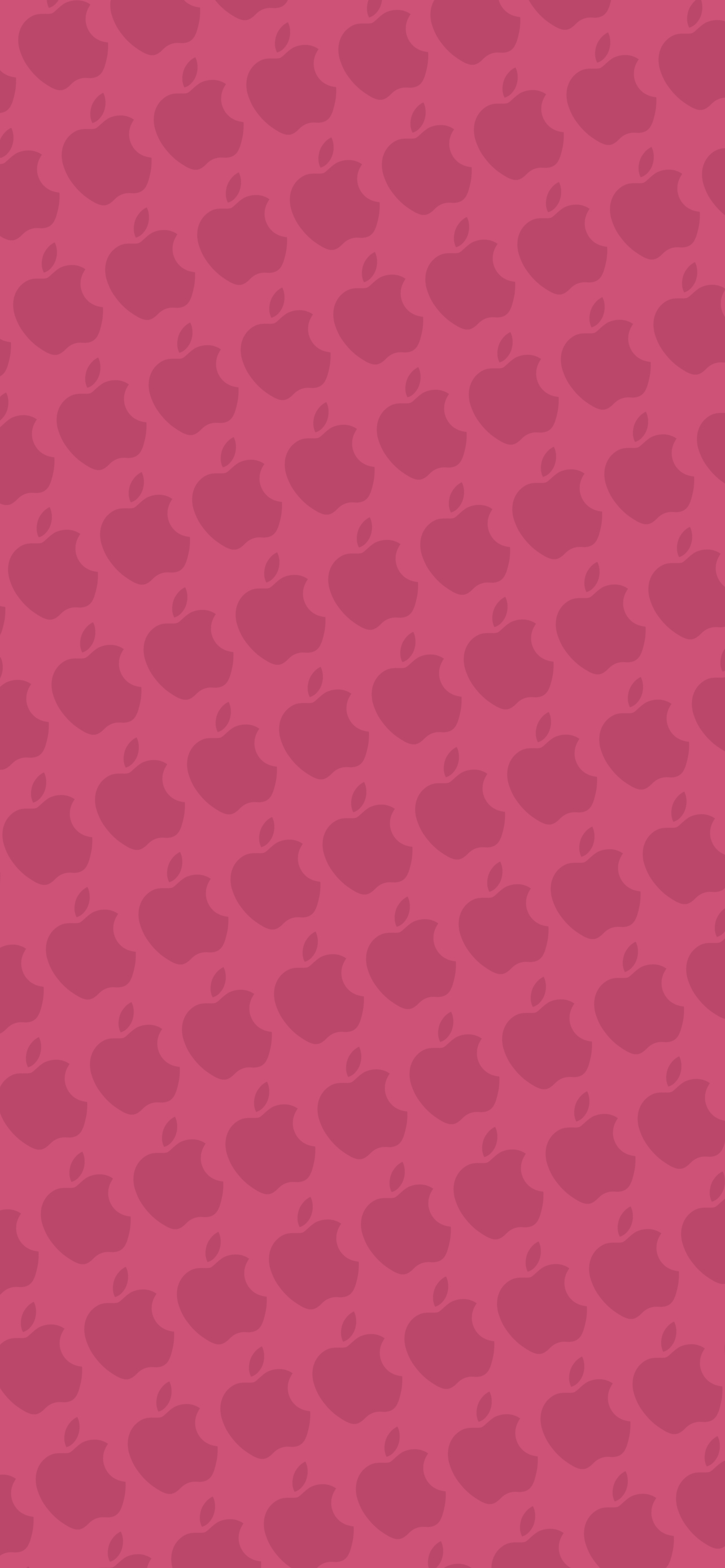 パステルカラー ピンク アップルのロゴ パターン Iphone 13 Pro Max 壁紙 待ち受け スマラン