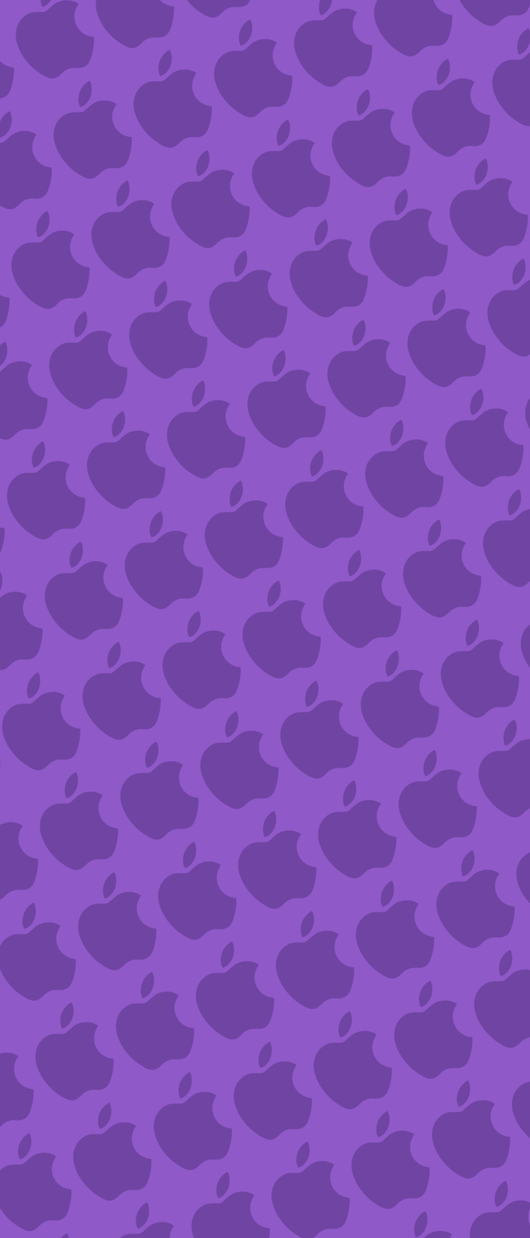パステルカラー 紫 アップルのロゴ パターン Xperia 5 Ii 壁紙 待ち受け Sumaran