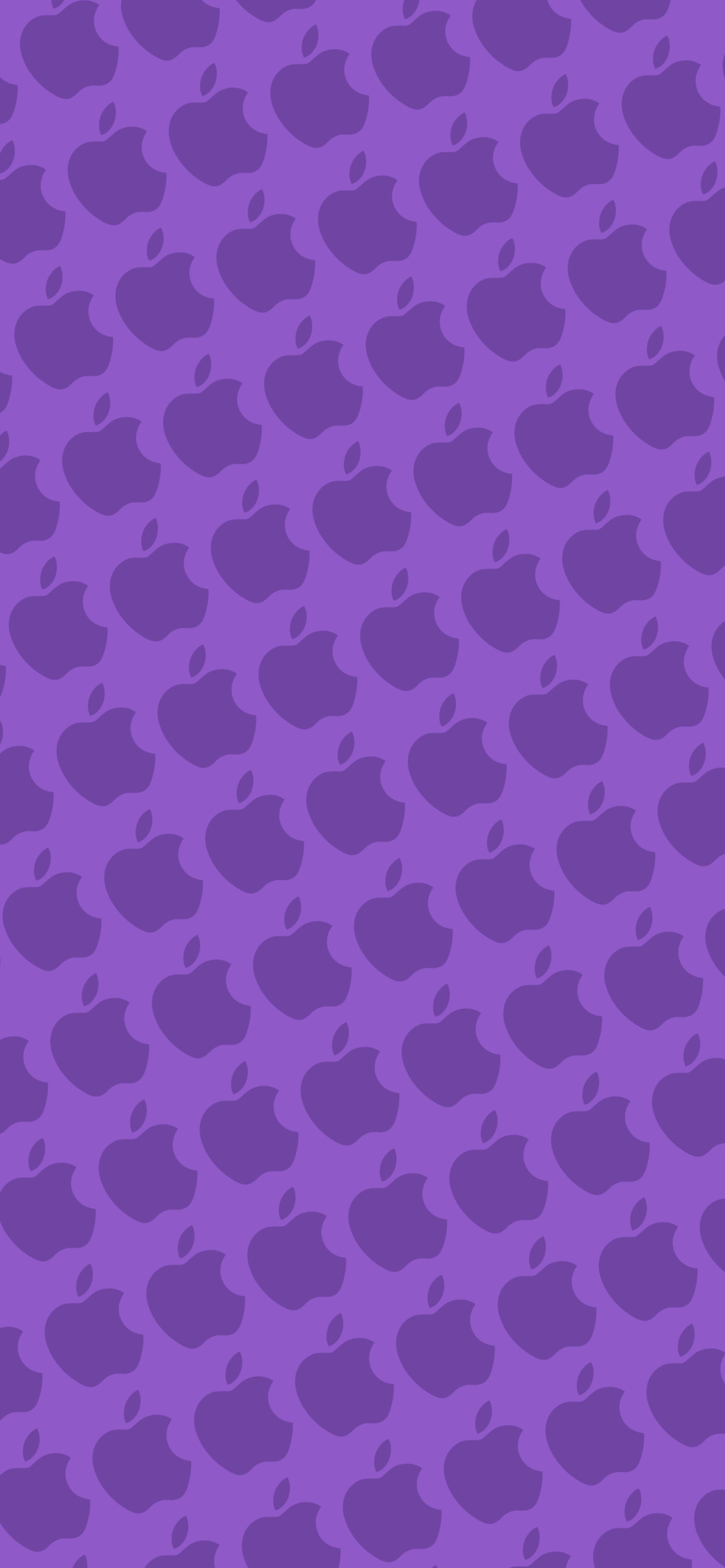 パステルカラー 紫 アップルのロゴ パターン Iphone 13 壁紙 待ち受け Sumaran