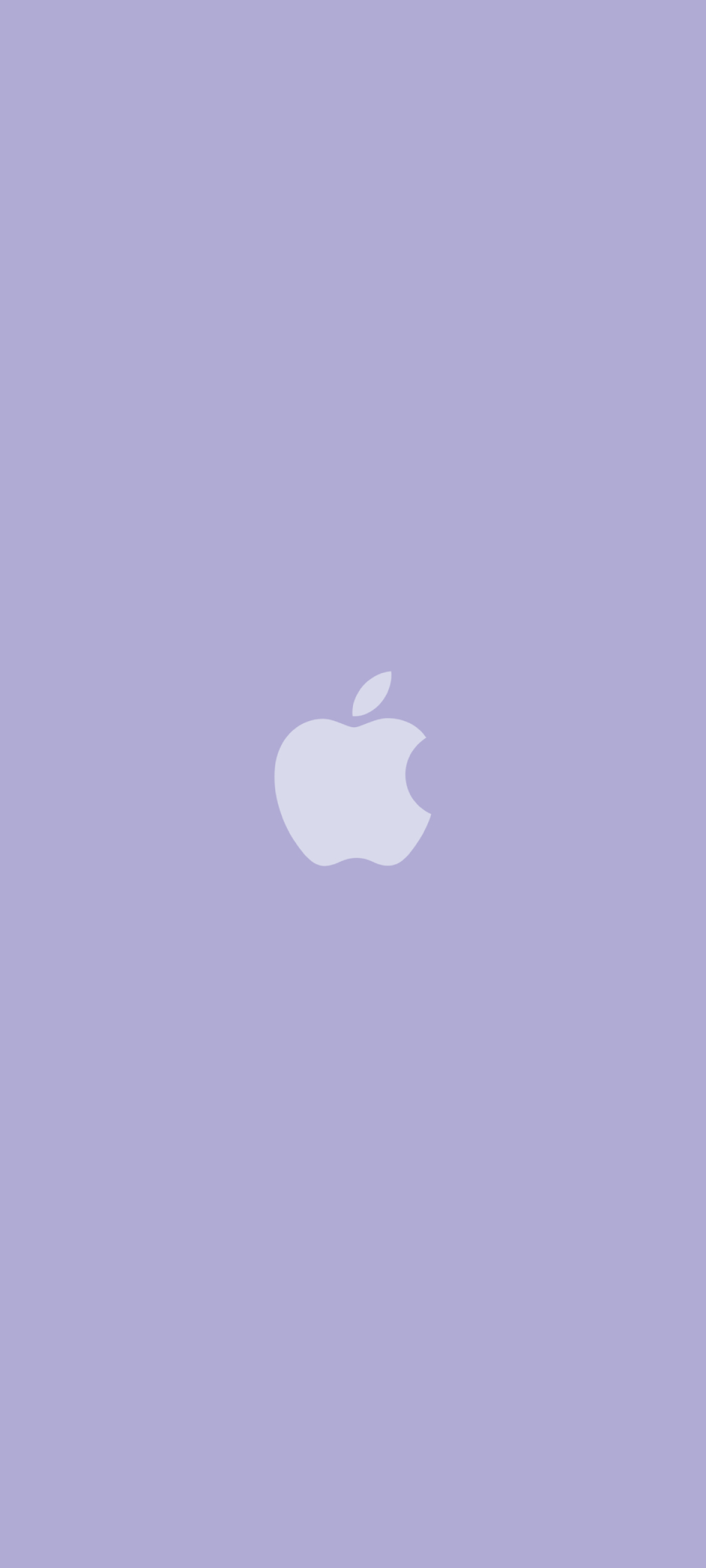 淡いパステルカラー 紫のアップルのロゴ Galaxy S21 5g 壁紙 待ち受け スマラン