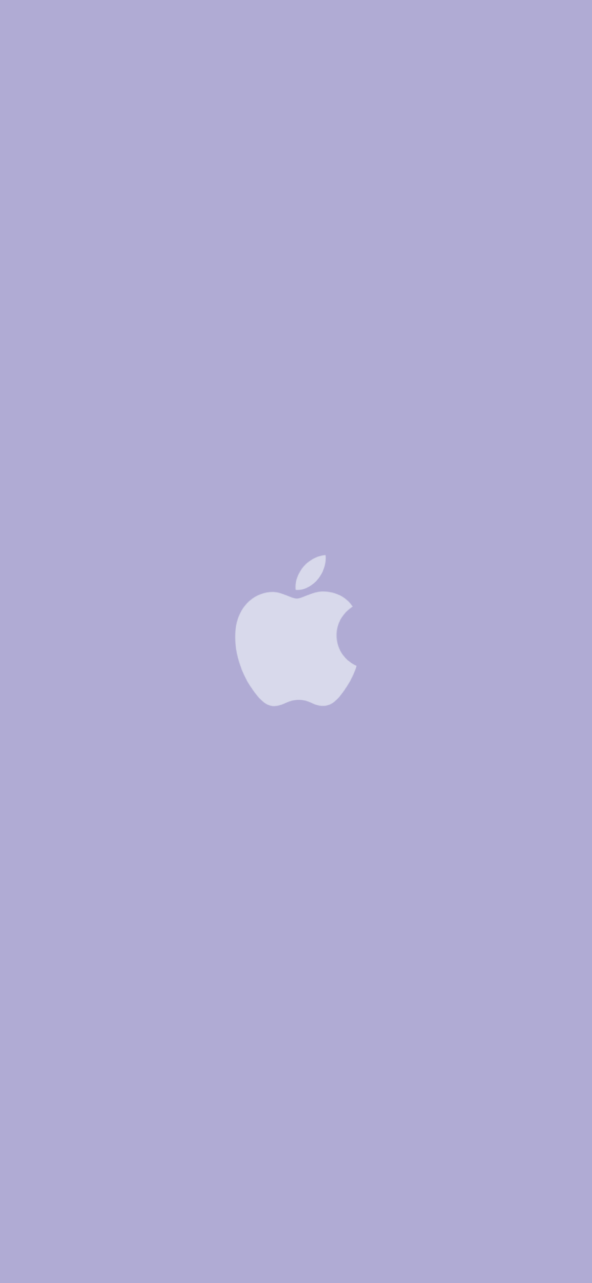 淡いパステルカラー 紫のアップルのロゴ Iphone 12 Pro 壁紙 待ち受け スマラン
