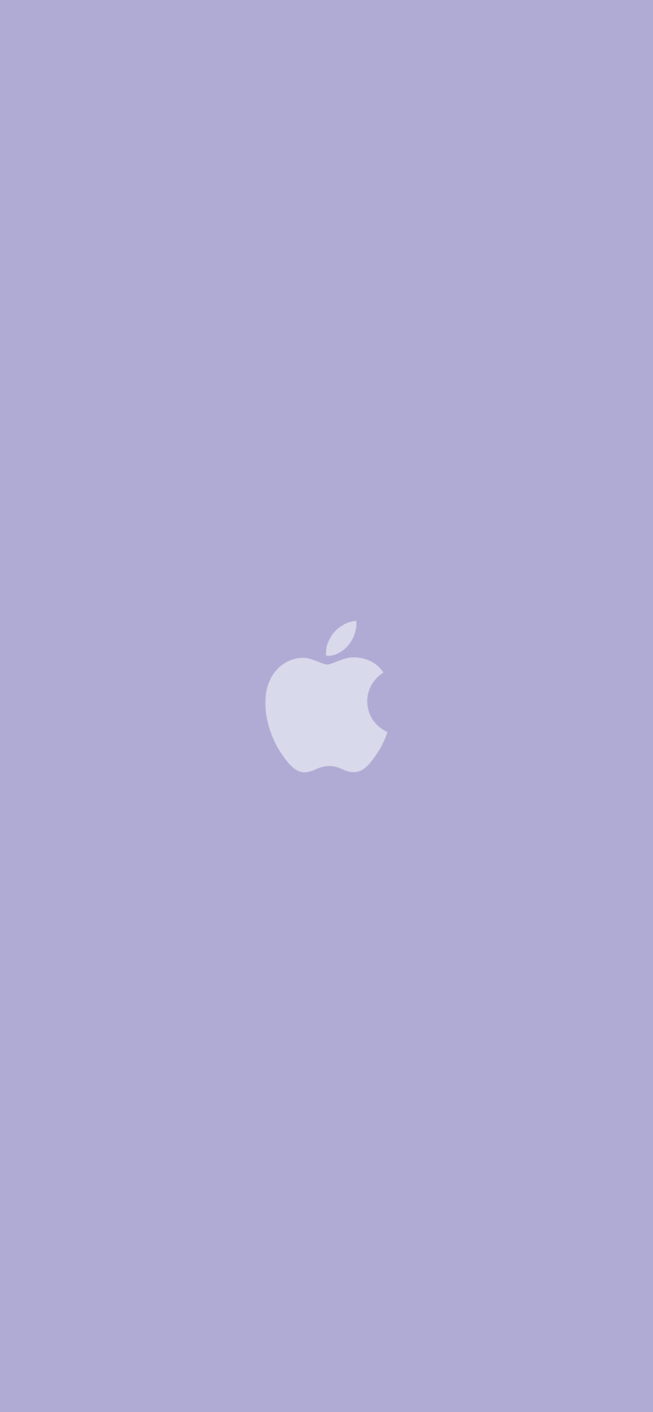 淡いパステルカラー 紫のアップルのロゴ Iphone 13 Pro Max 壁紙 待ち受け スマラン