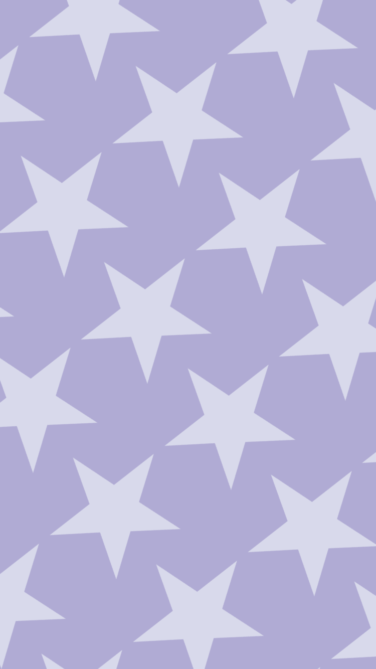 淡いパステルカラー 紫の星のロゴ Iphone 7 壁紙 待ち受け スマラン