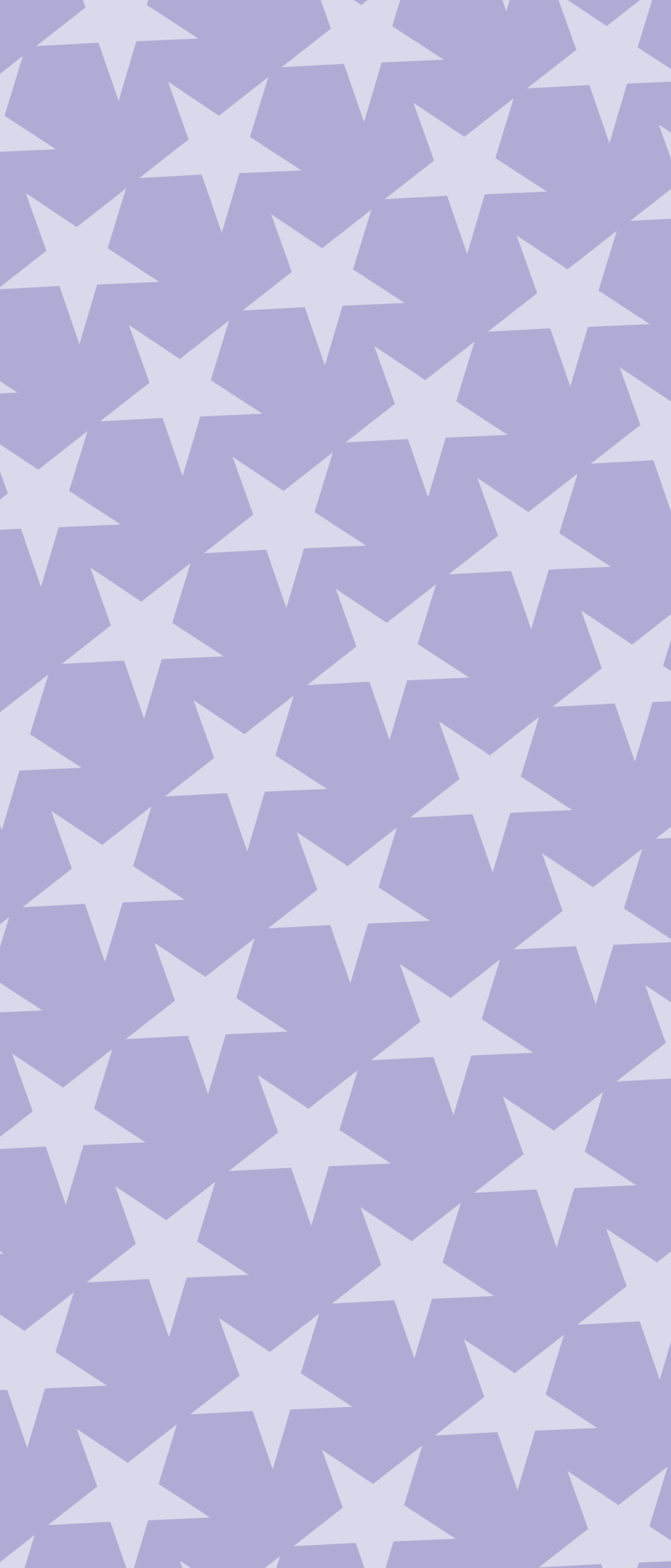 淡いパステルカラー 紫の星のロゴ Xperia 8 Lite 壁紙 待ち受け スマラン